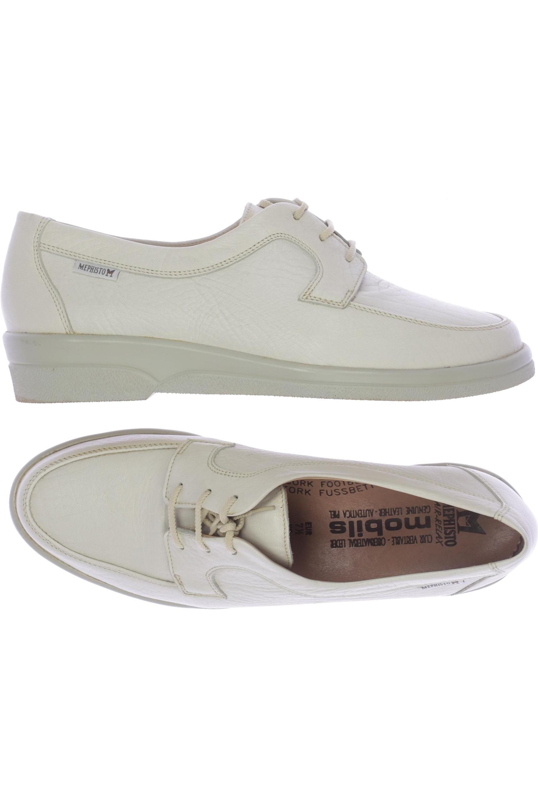 

Mephisto Damen Halbschuh, cremeweiß, Gr. 7.5