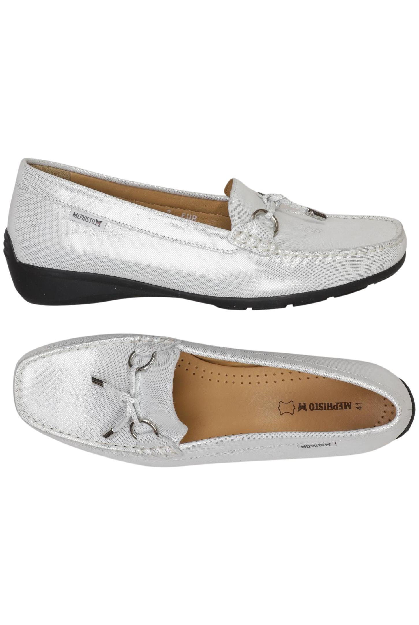 

Mephisto Damen Halbschuh, silber, Gr. 9.5