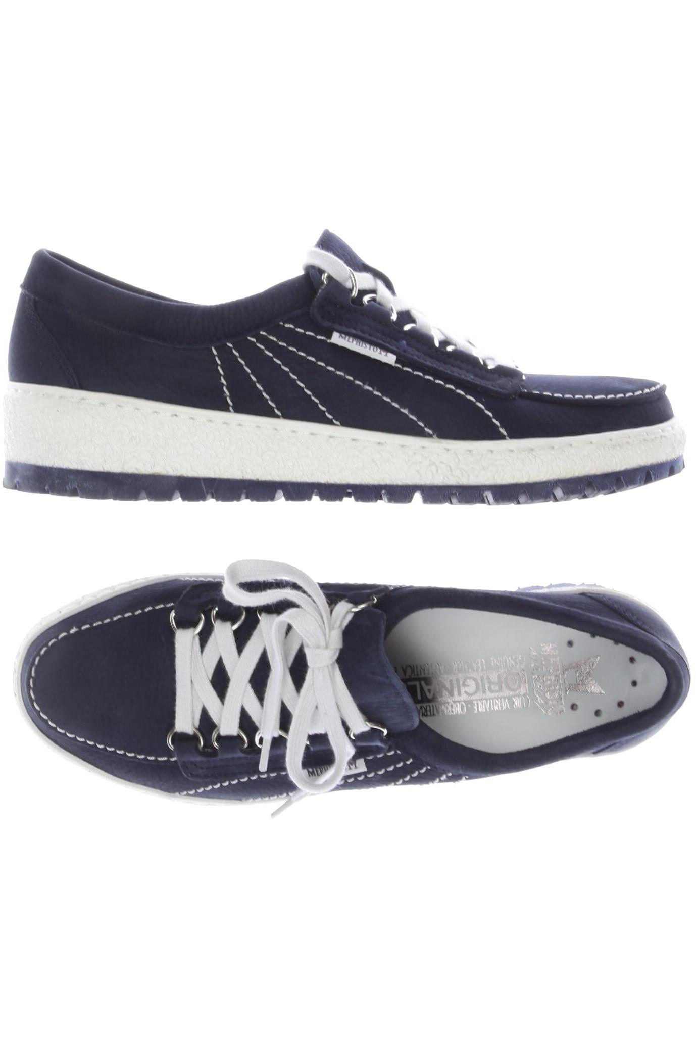 

Mephisto Damen Halbschuh, marineblau, Gr. 8.5
