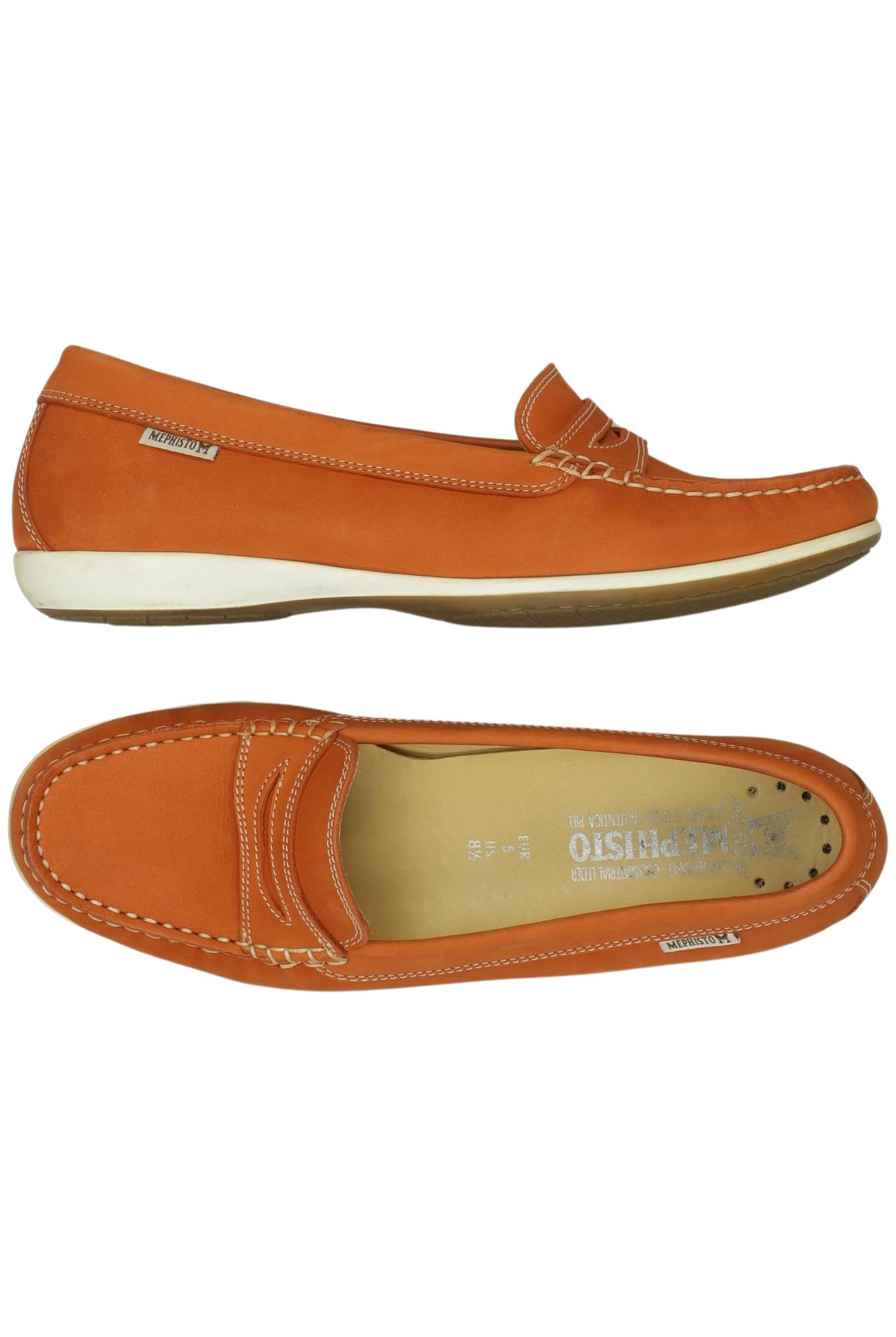 

Mephisto Damen Halbschuh, orange, Gr. 6