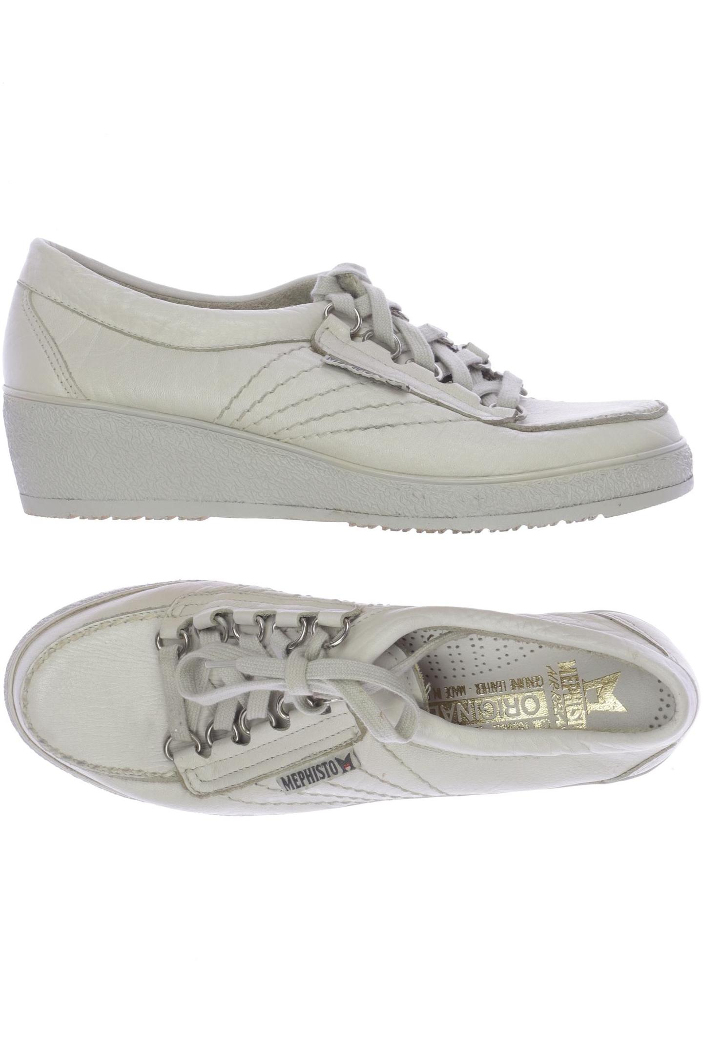 

Mephisto Damen Halbschuh, cremeweiß, Gr. 6