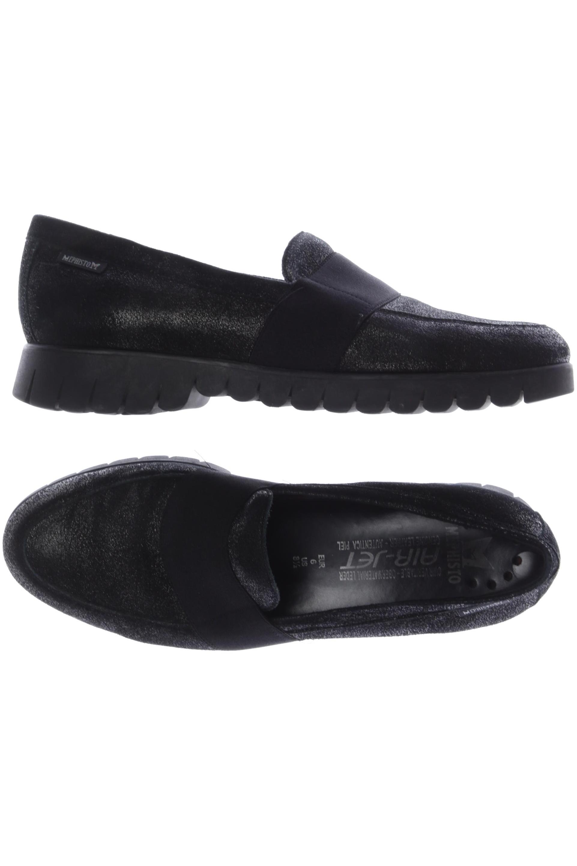 

Mephisto Damen Halbschuh, schwarz, Gr. 8.5