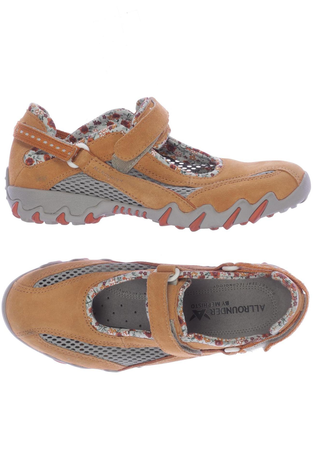 

Mephisto Damen Halbschuh, orange, Gr. 4