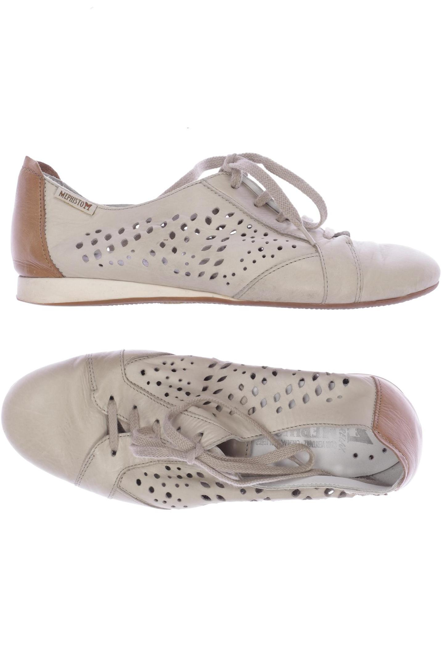 

Mephisto Damen Halbschuh, beige, Gr. 6.5
