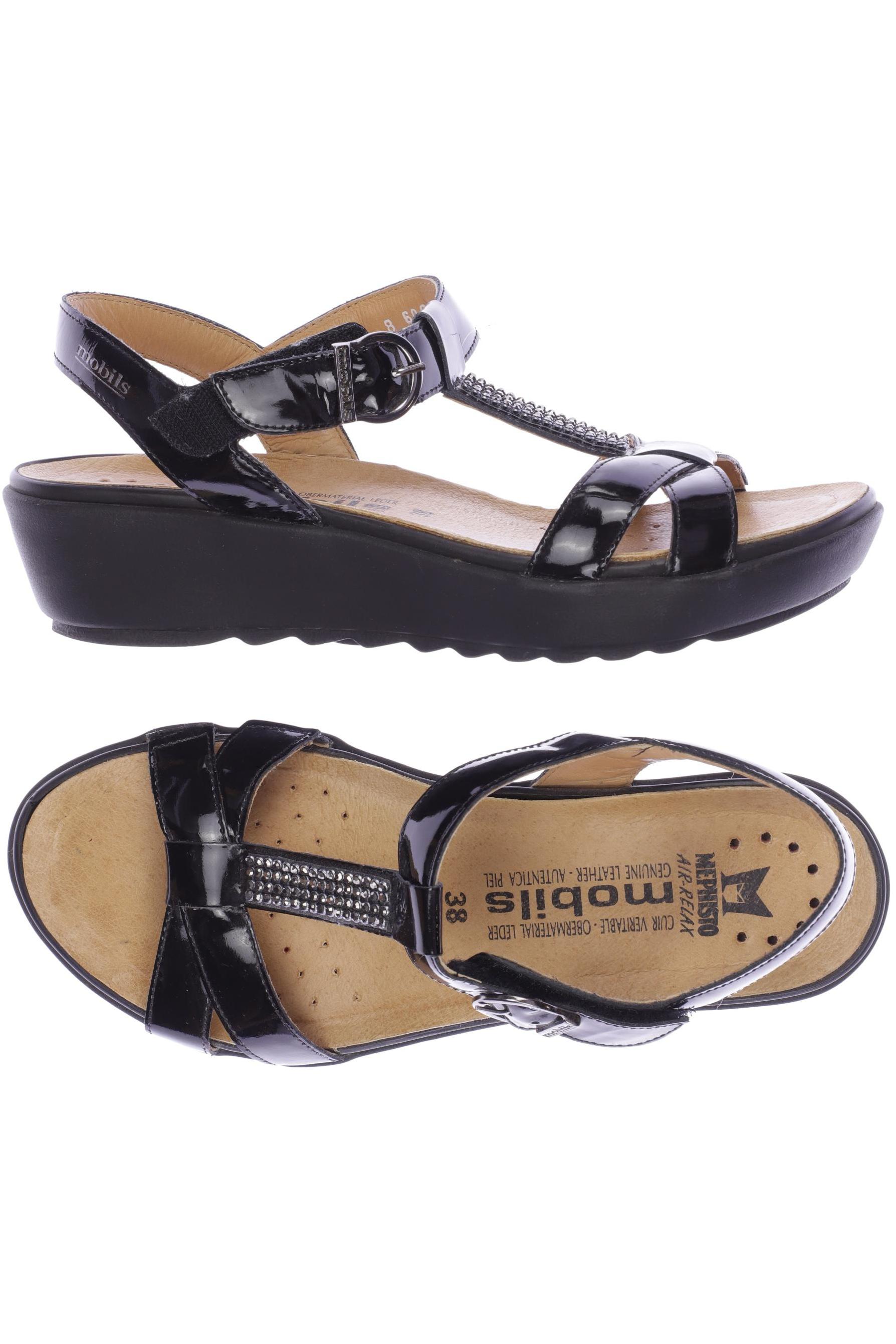 

Mephisto Damen Sandale, schwarz, Gr. 38