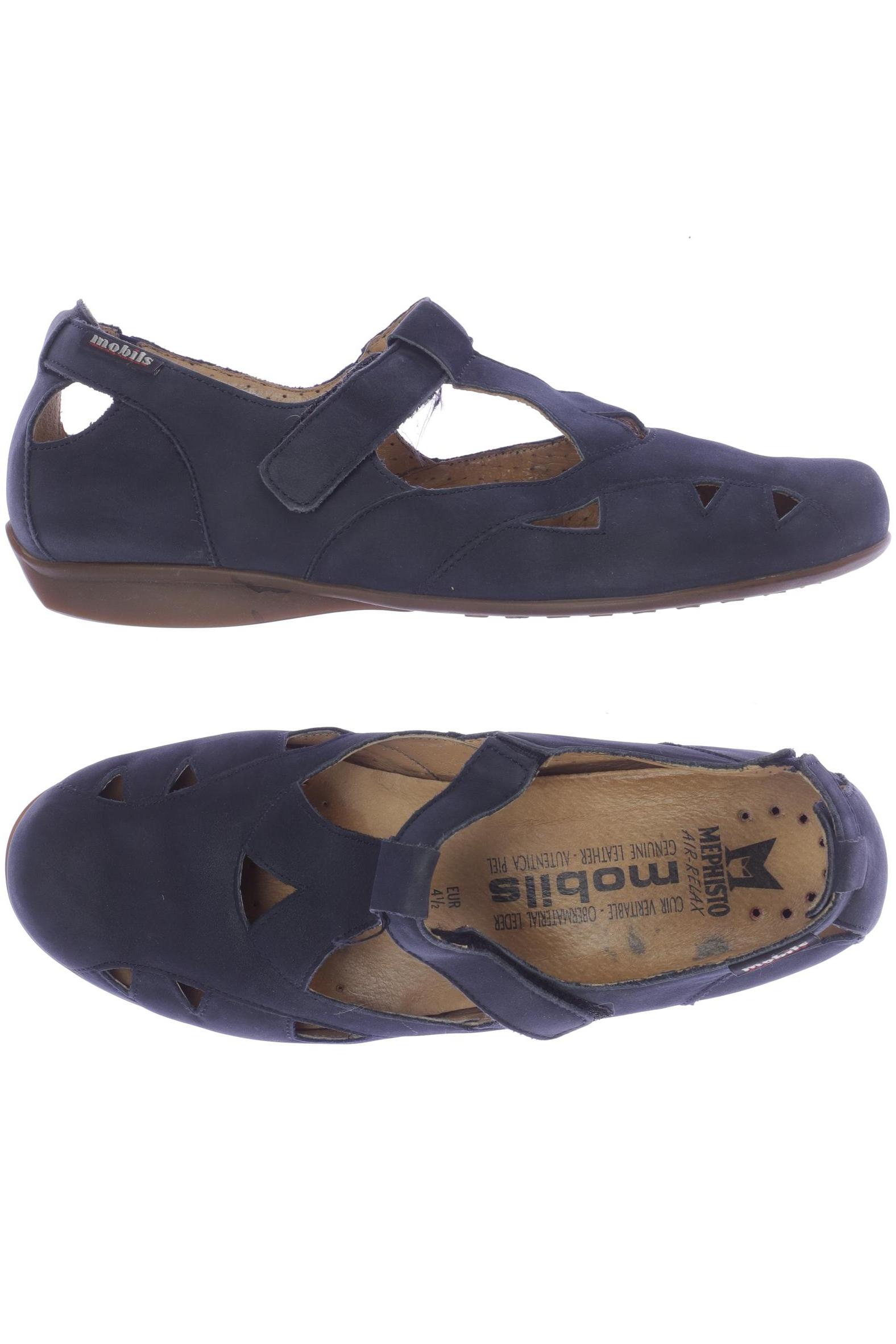 

Mephisto Damen Sandale, marineblau, Gr. 4.5