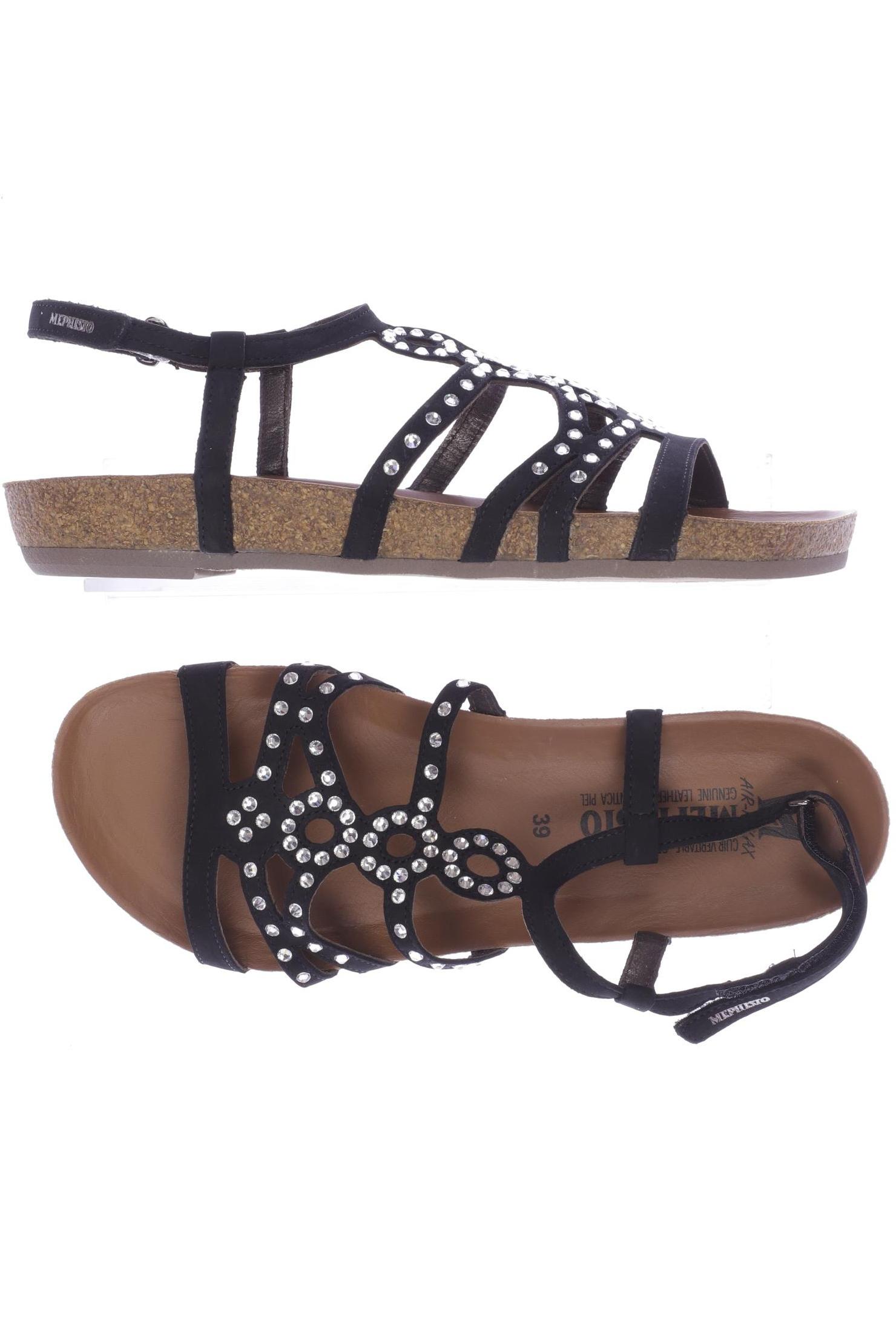 

MEPHISTO Damen Sandale, schwarz
