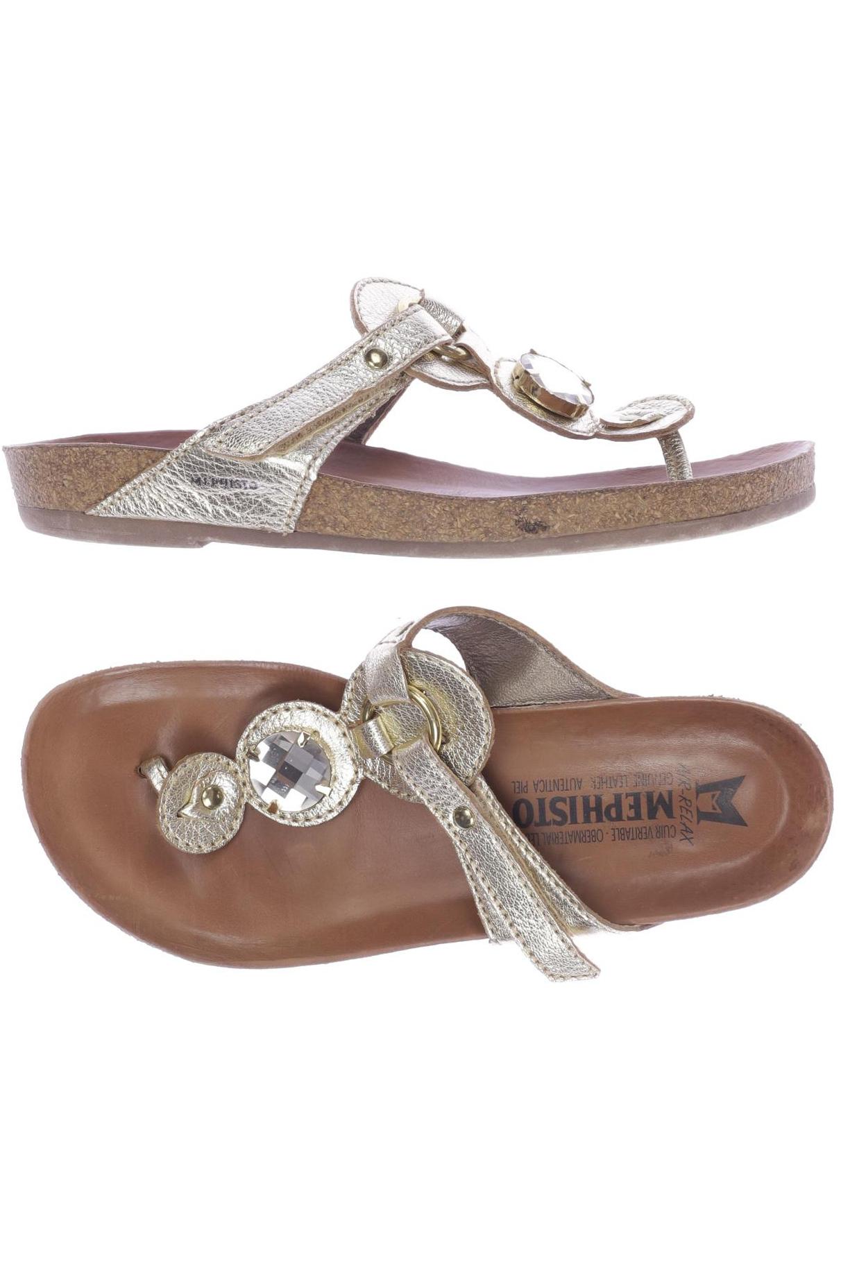 

Mephisto Damen Sandale, gold, Gr. 37