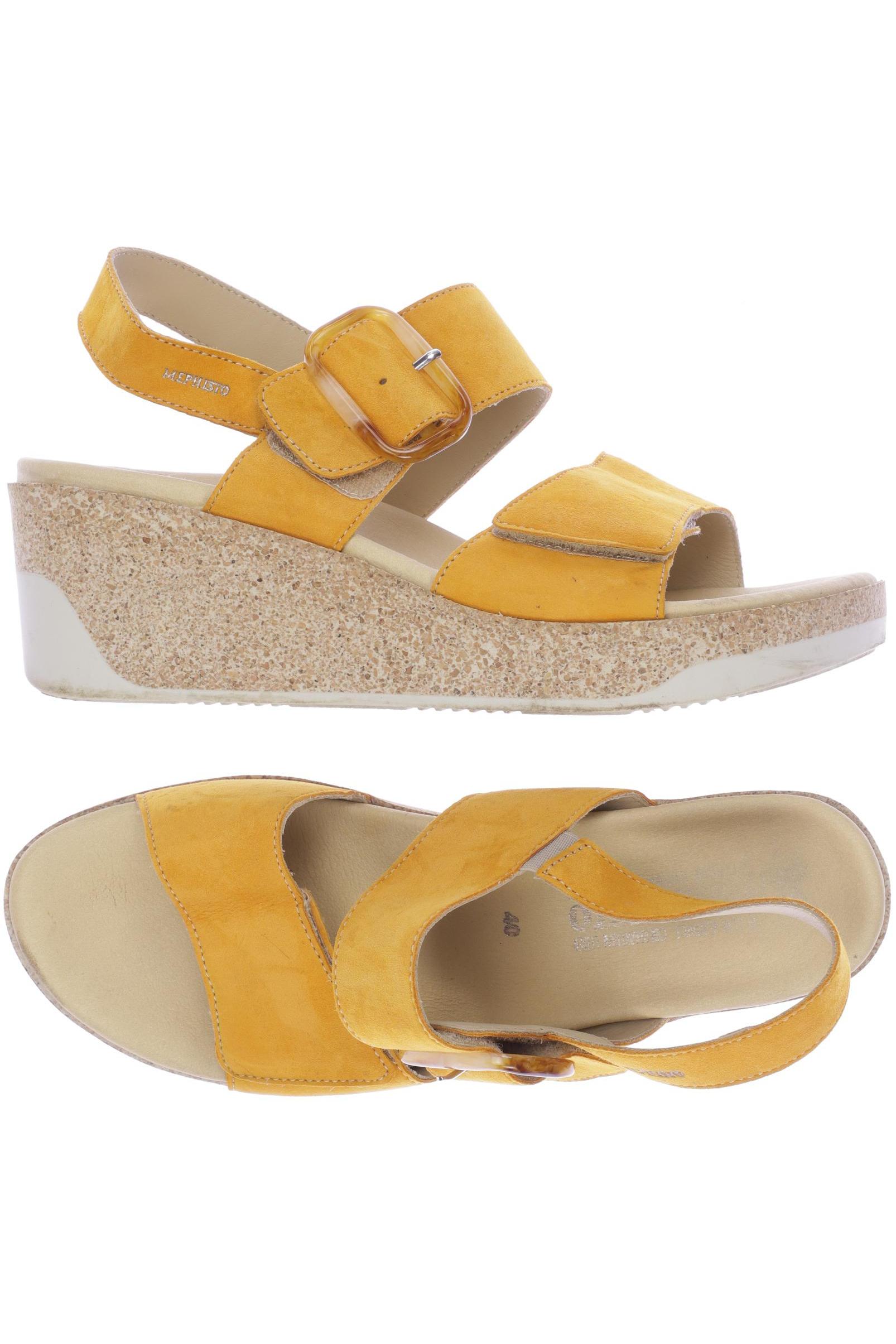 

Mephisto Damen Sandale, orange, Gr. 40