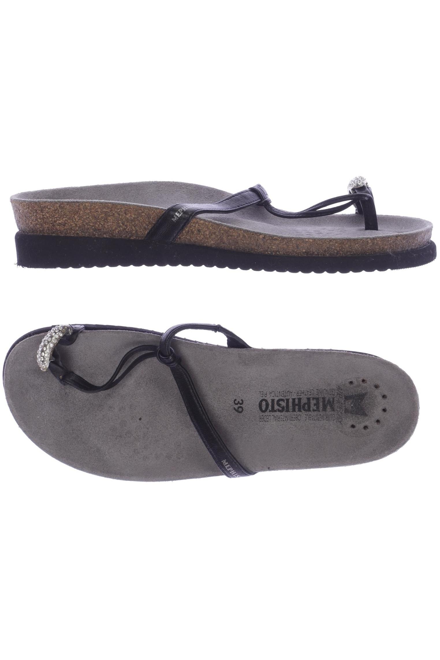 

MEPHISTO Damen Sandale, schwarz