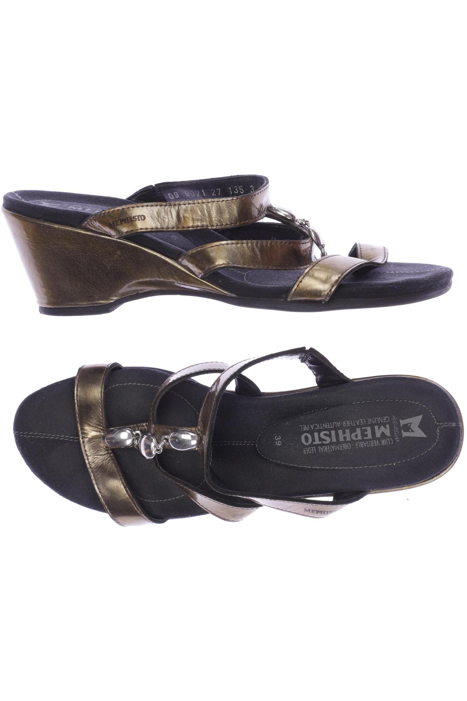 

Mephisto Damen Sandale, gold, Gr. 39