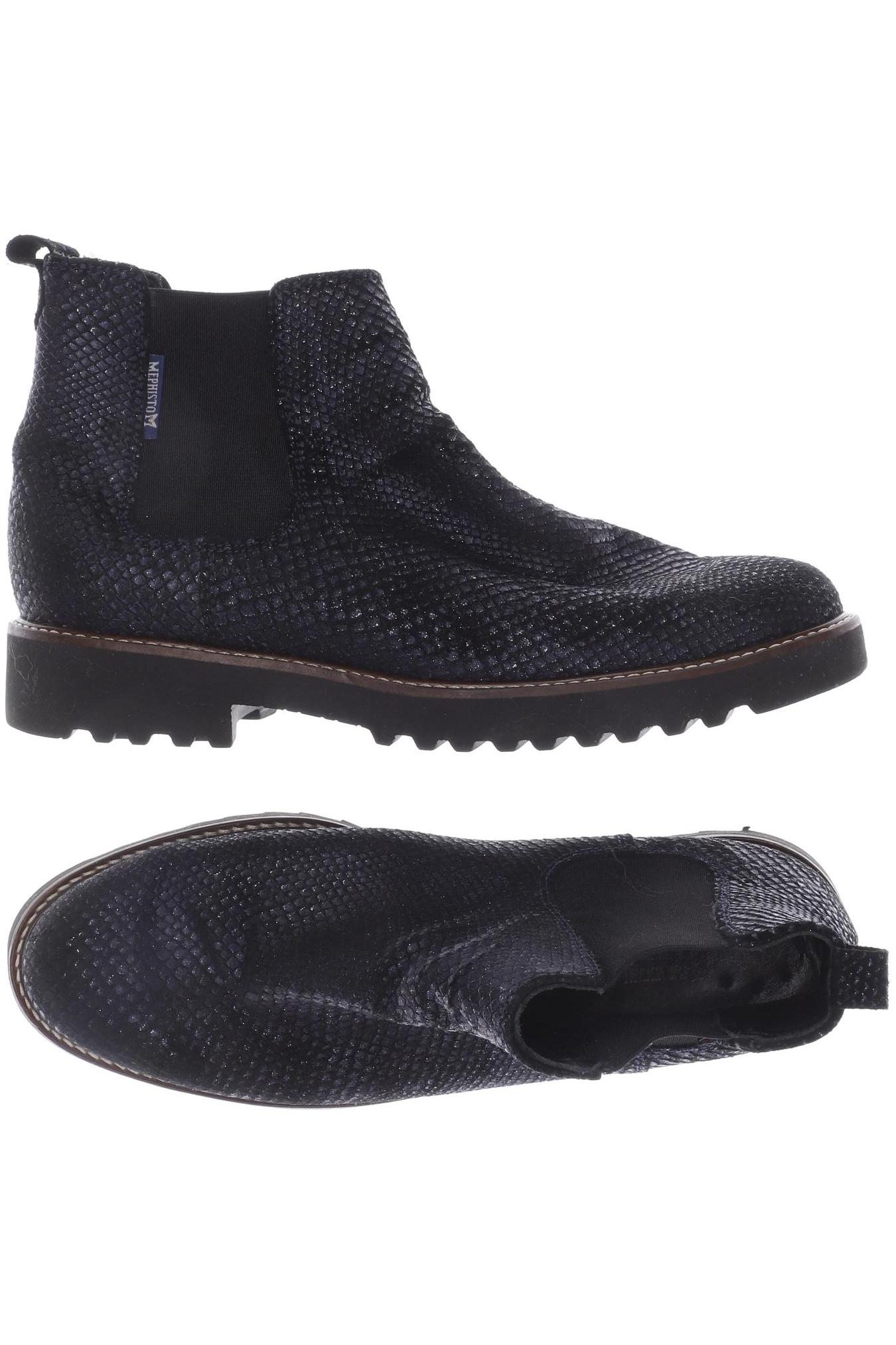 

MEPHISTO Damen Stiefelette, marineblau