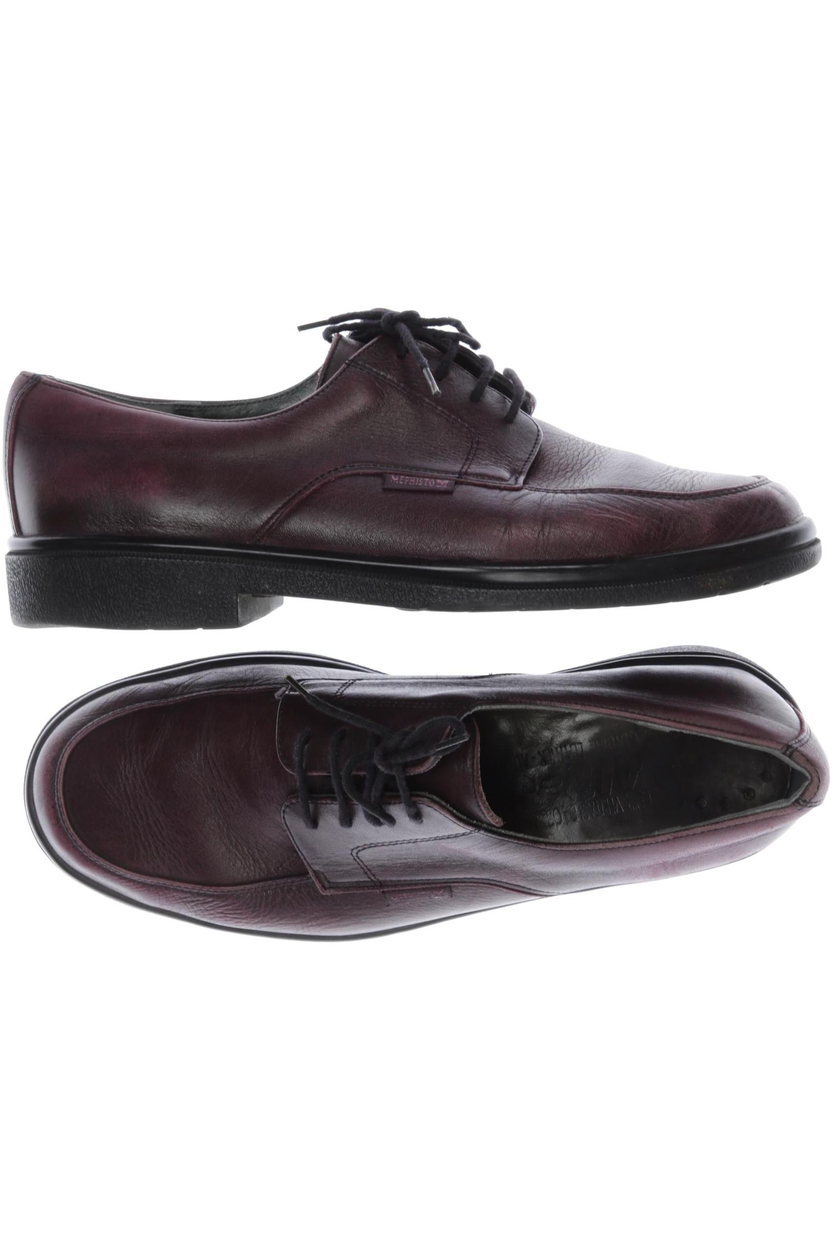 

Mephisto Herren Halbschuh, bordeaux, Gr. 7.5