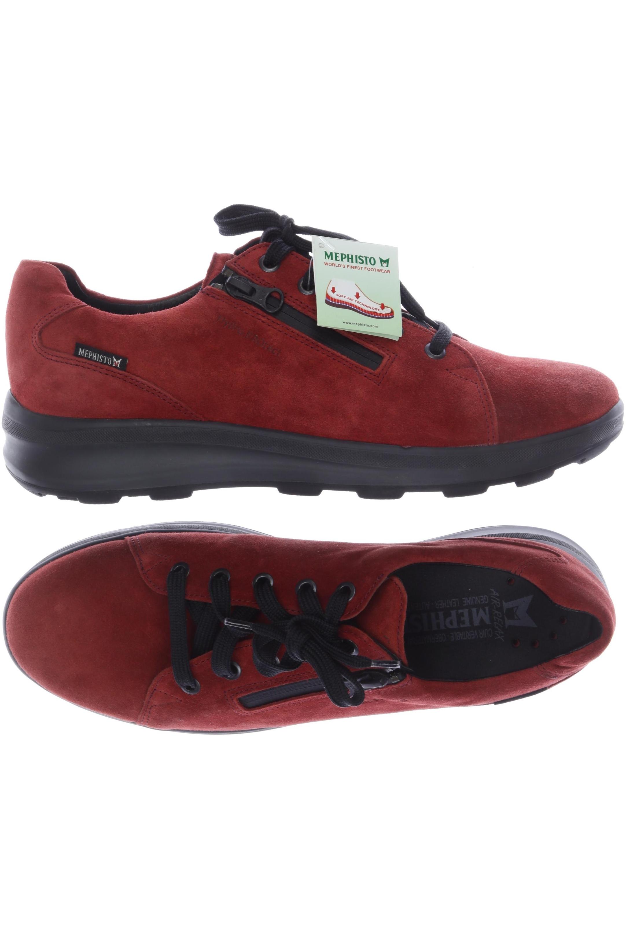 Thumbnail - Mephisto Herren Halbschuh, rot, Gr. 9.5