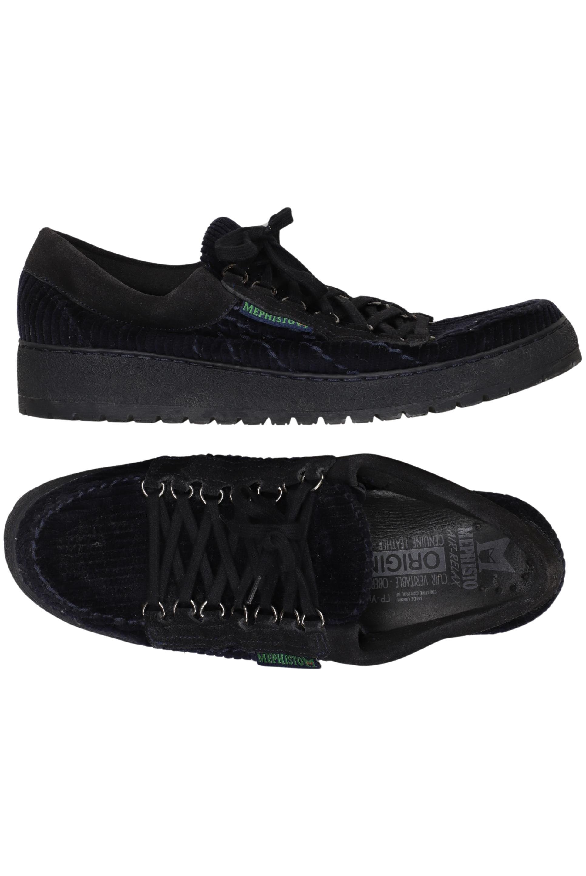 Thumbnail - Mephisto Herren Halbschuh, marineblau, Gr. 10.5