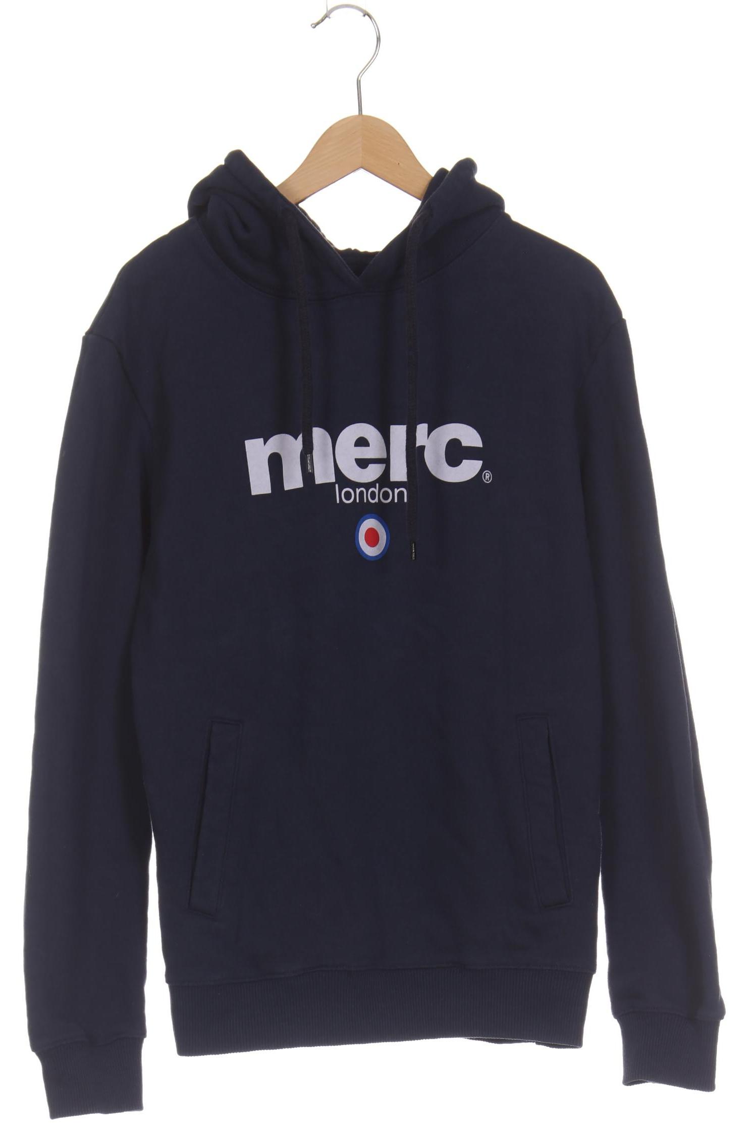 

merc Damen Kapuzenpullover, blau, Gr.