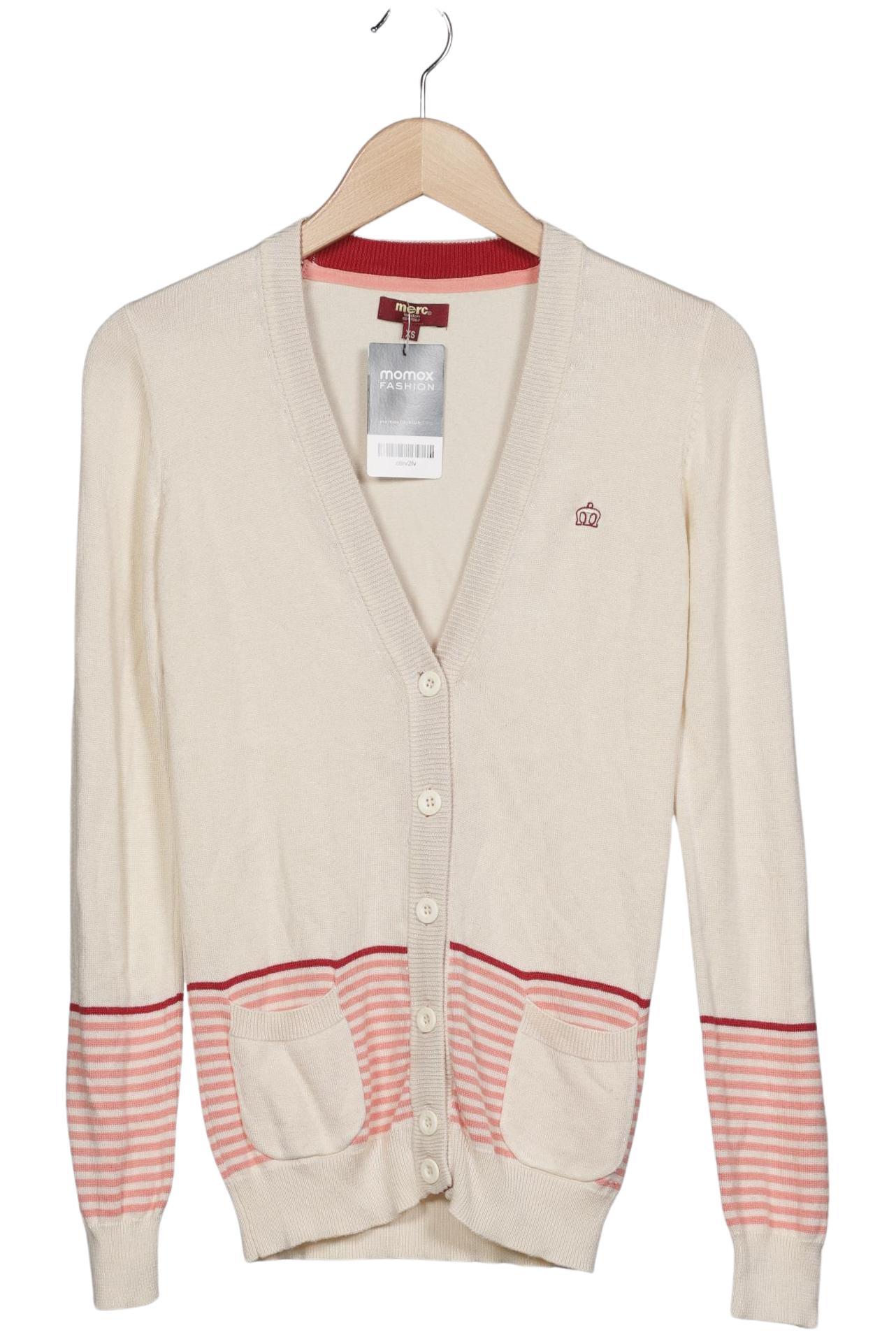 

merc Damen Strickjacke, cremeweiß, Gr. 34