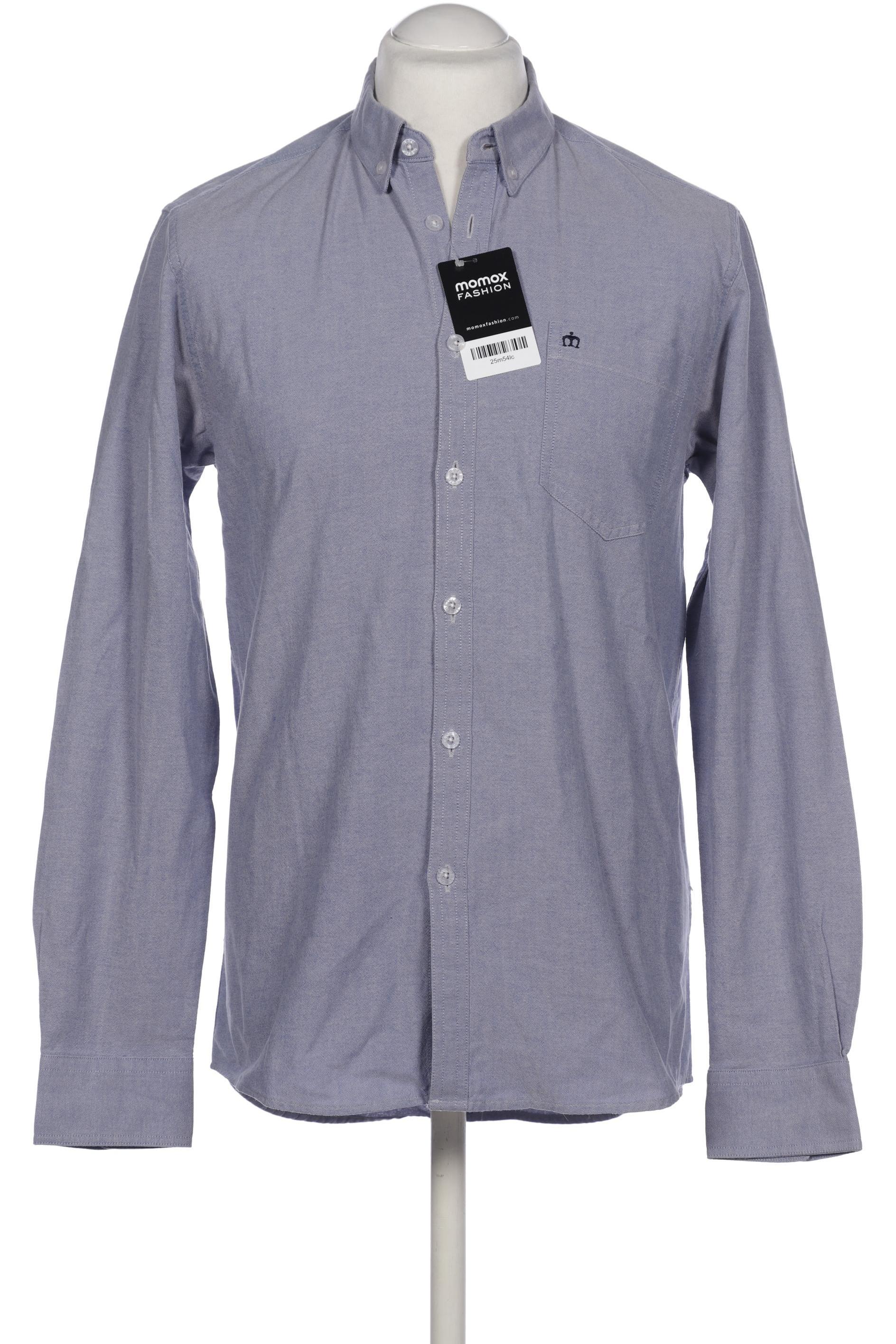 

merc Herren Hemd, blau, Gr. 48