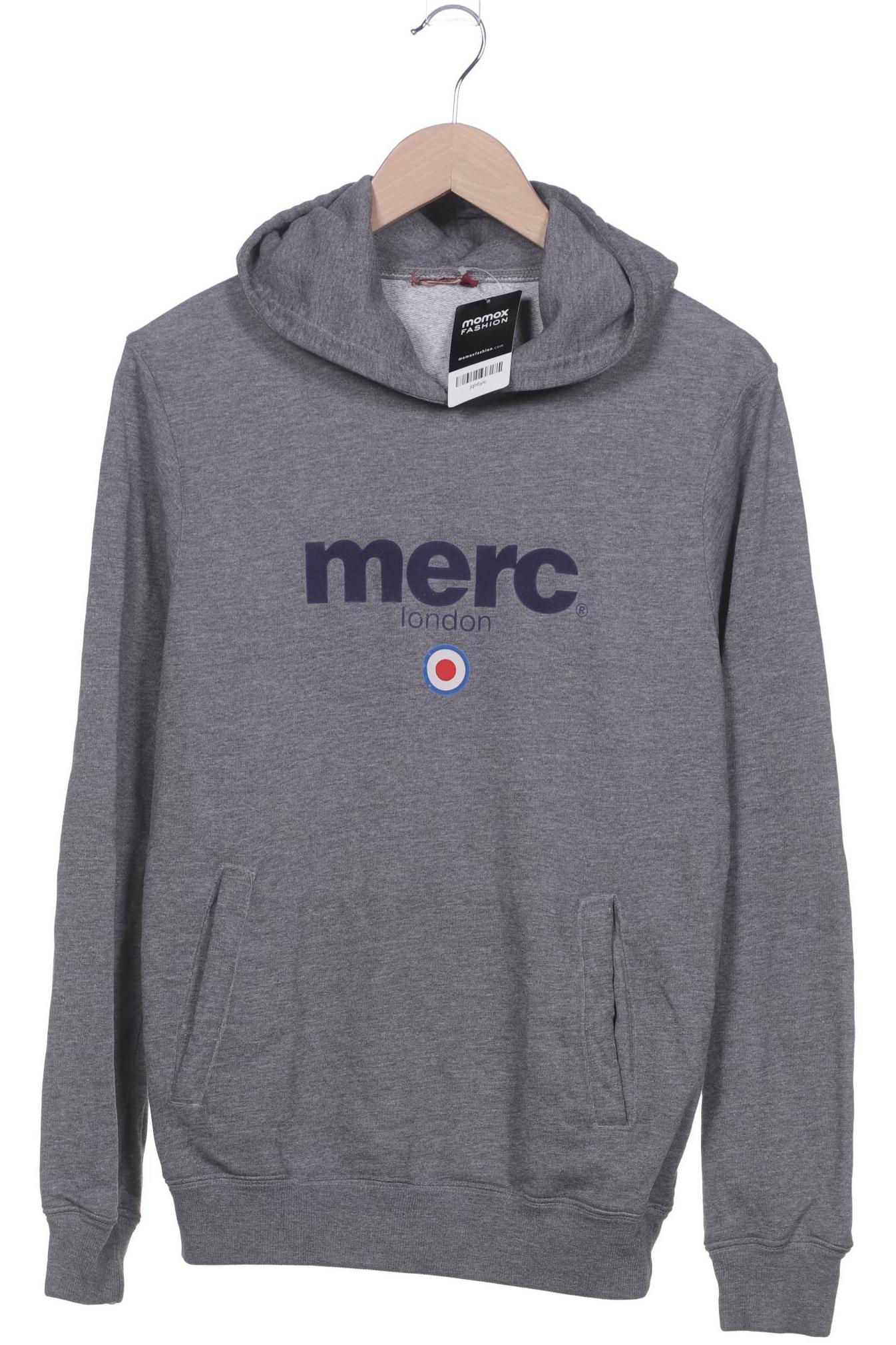 

merc Herren Kapuzenpullover, grau, Gr. 44