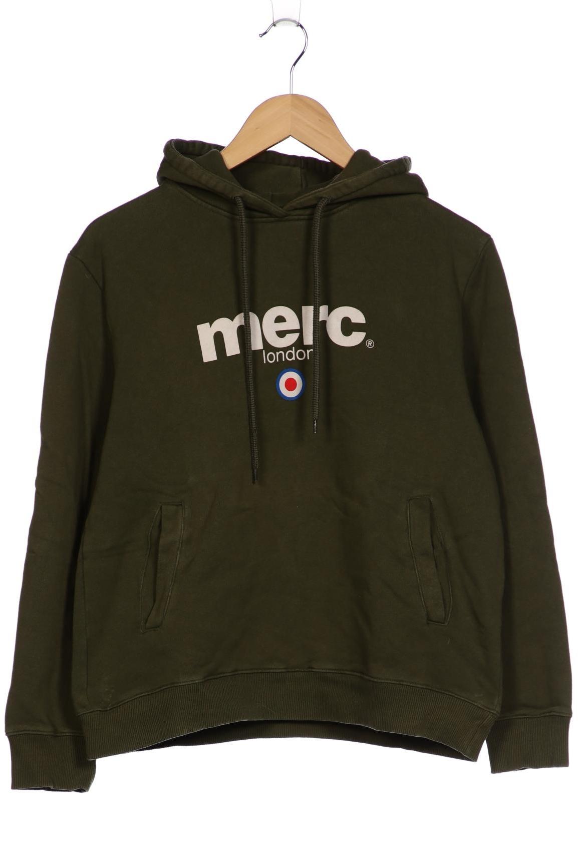 

merc Herren Kapuzenpullover, grün, Gr. 48