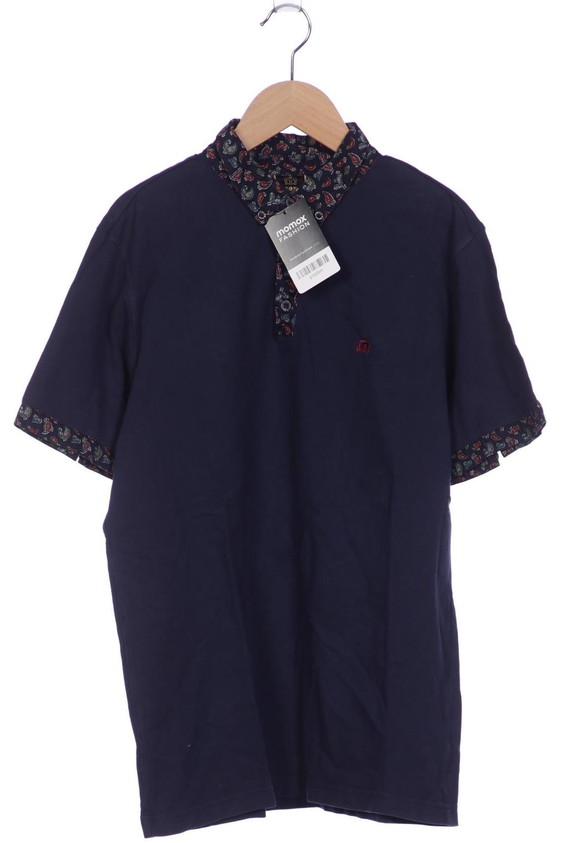 

merc Herren Poloshirt, marineblau, Gr. 48