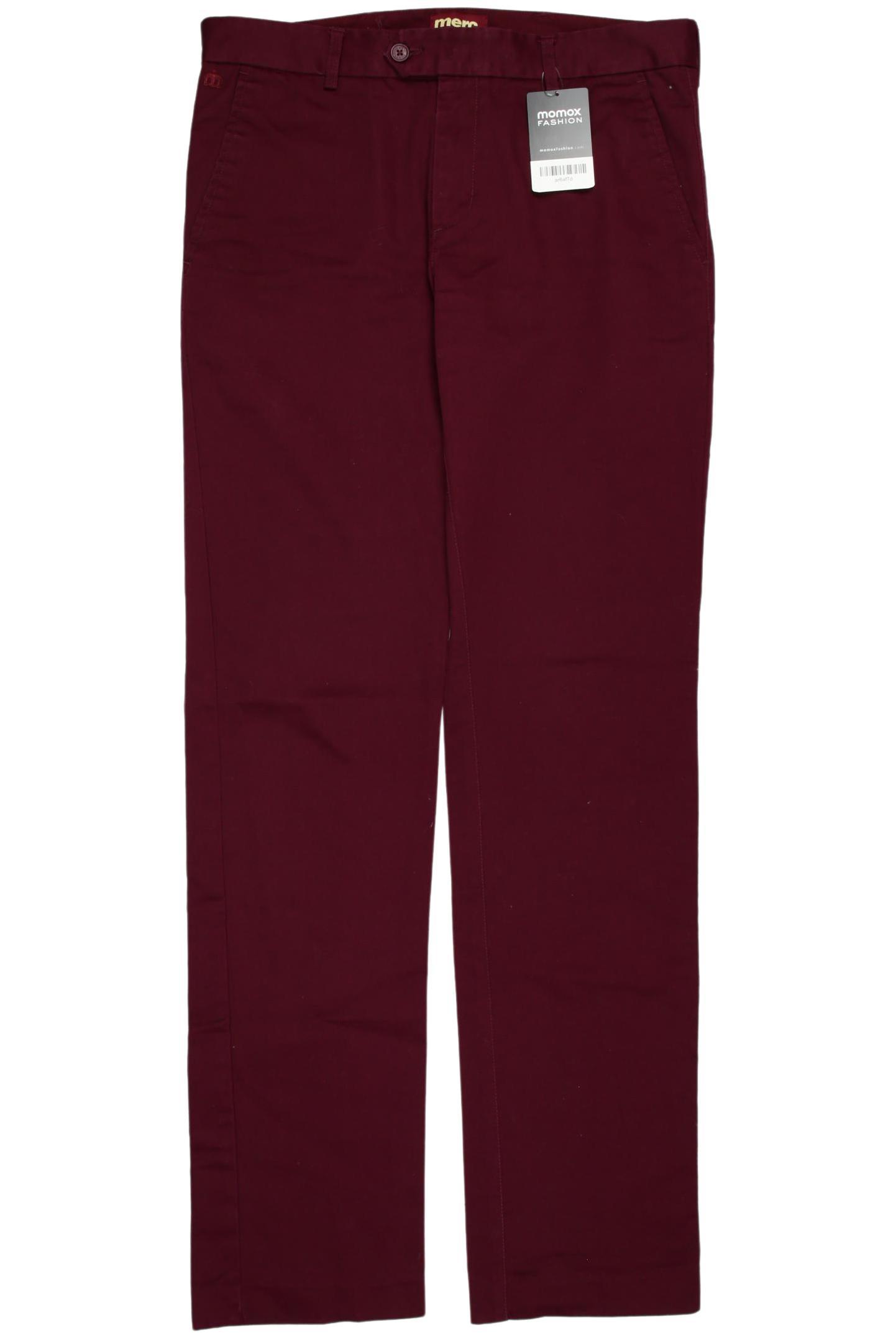 

merc Herren Stoffhose, bordeaux, Gr. 30