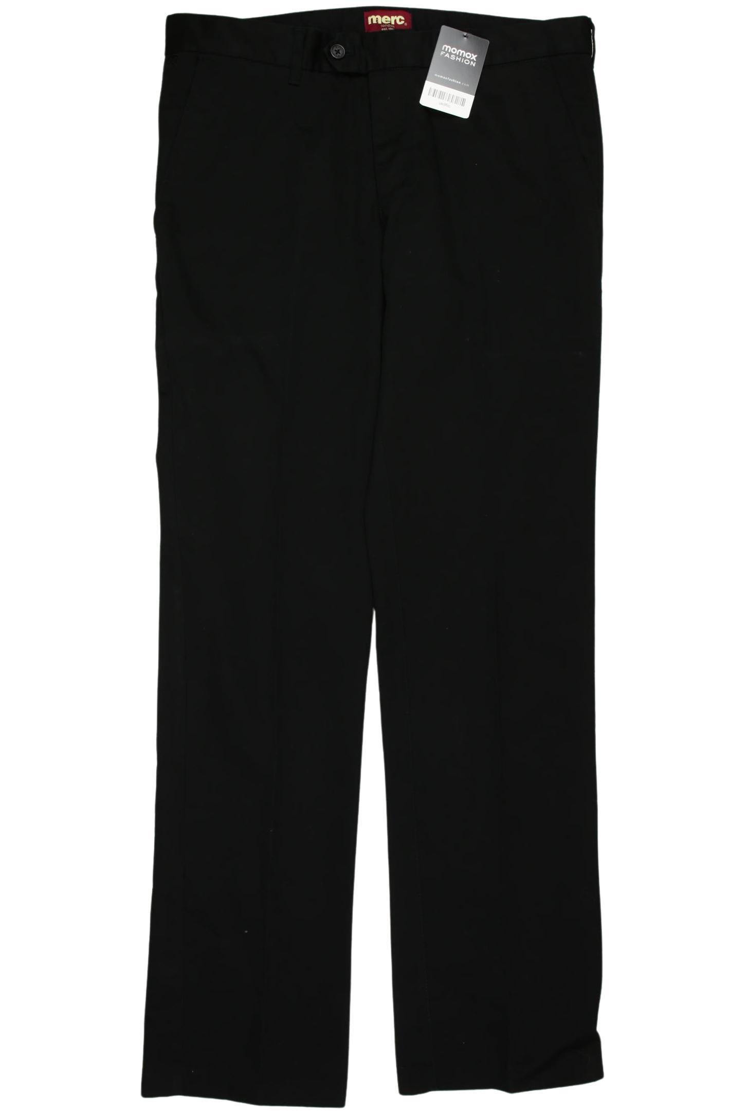 

merc Herren Stoffhose, schwarz, Gr. 32