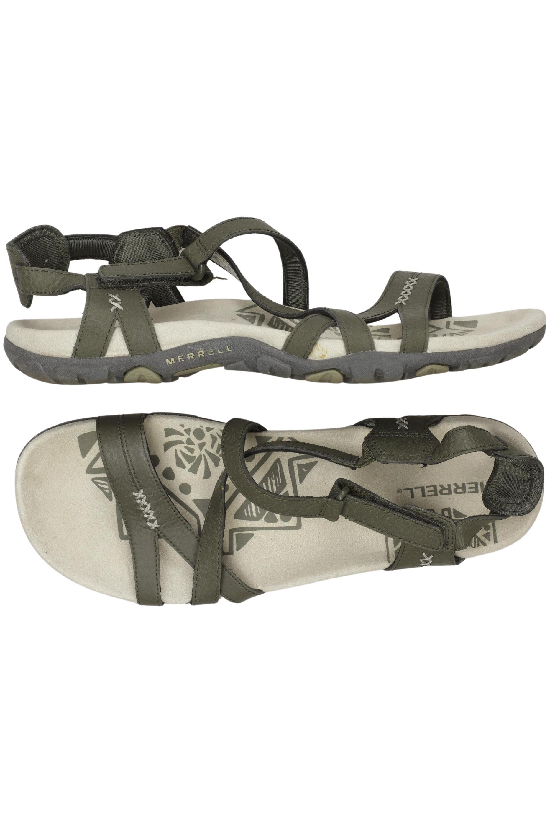 

Merrell Damen Sandale, grün, Gr. 42