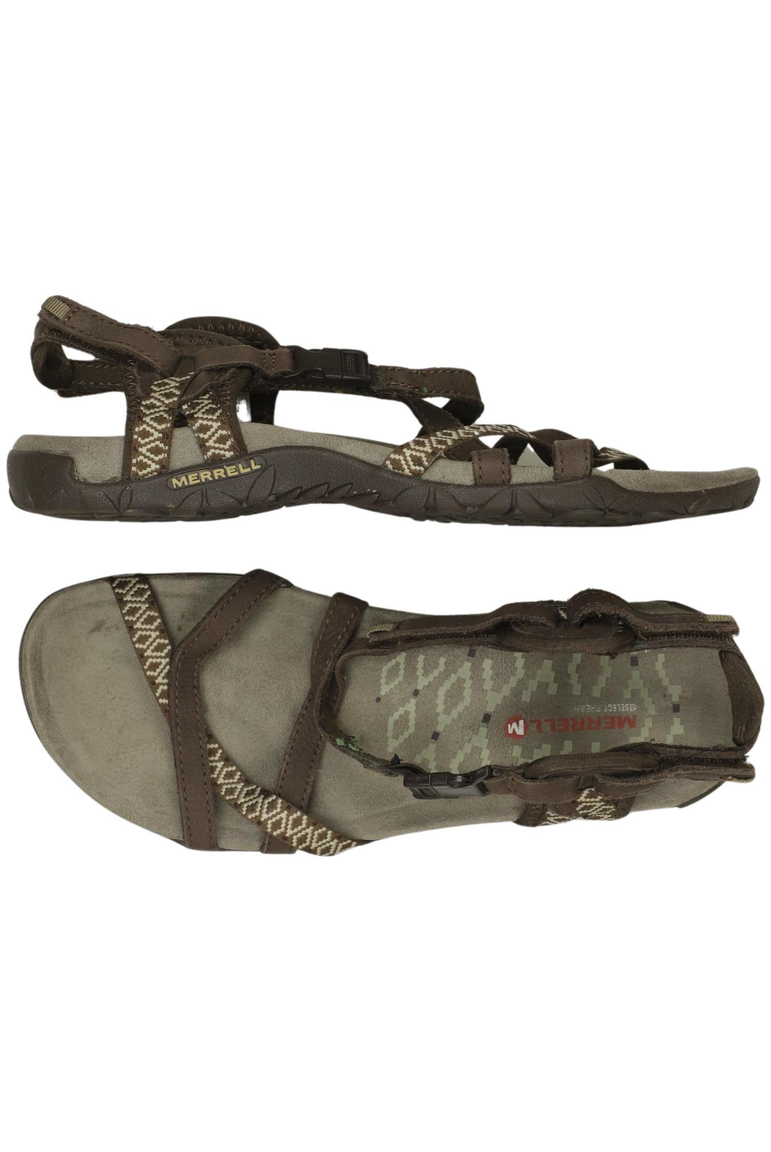 

Merrell Damen Sandale, braun, Gr. 38
