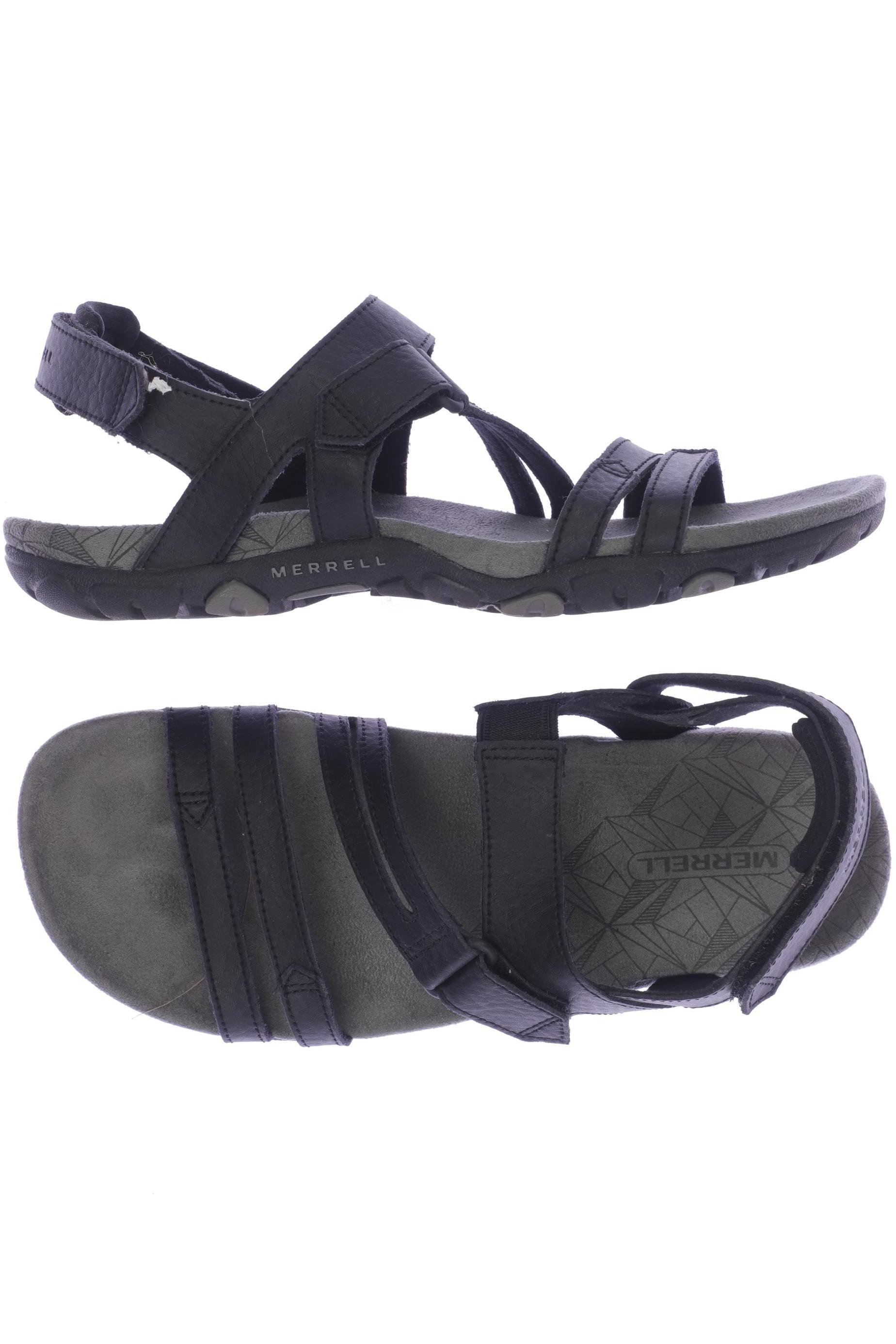 

MERRELL Damen Sandale, schwarz