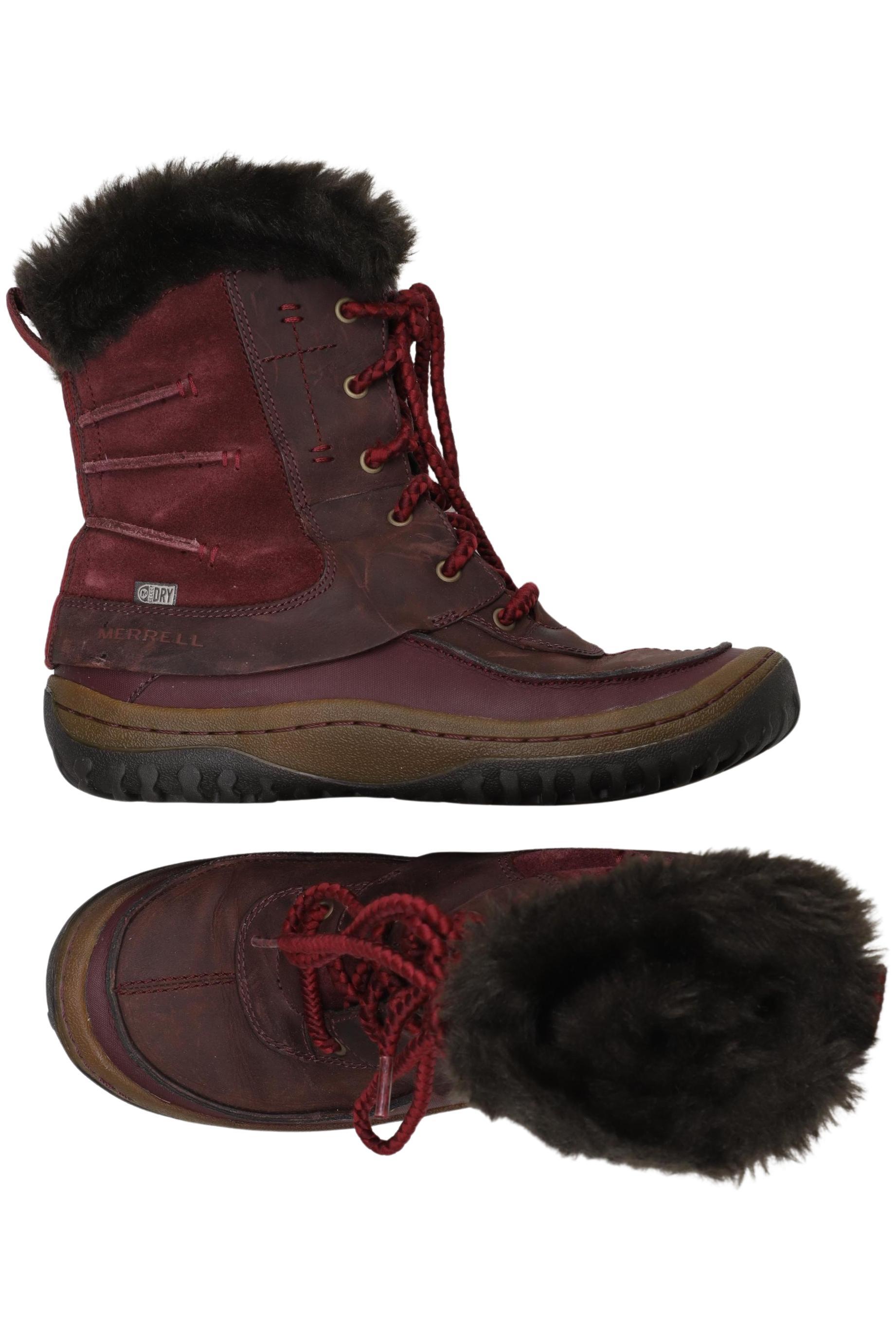 

Merrell Damen Stiefelette, bordeaux, Gr. 38.5