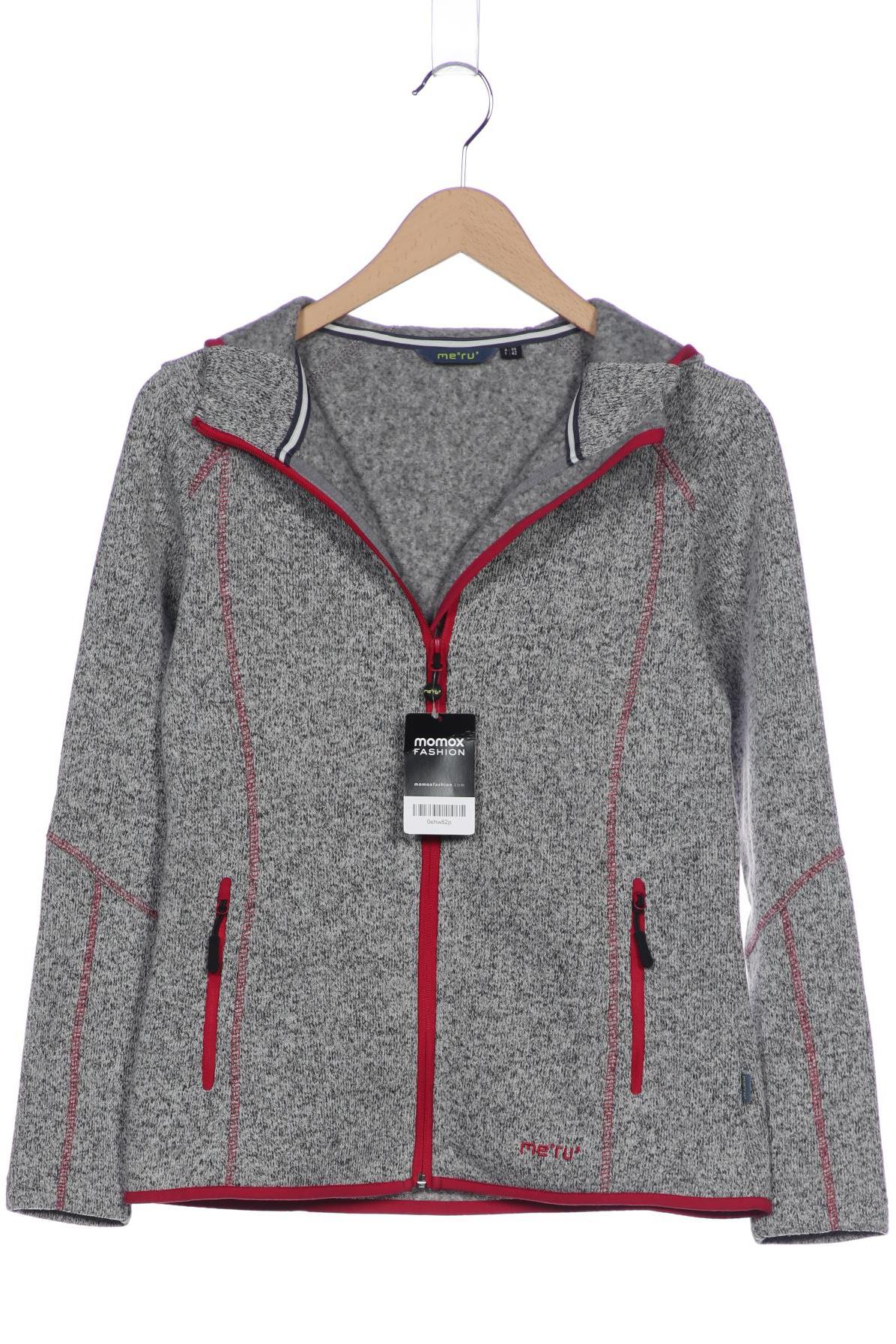 

meru Damen Kapuzenpullover, grau, Gr. 36