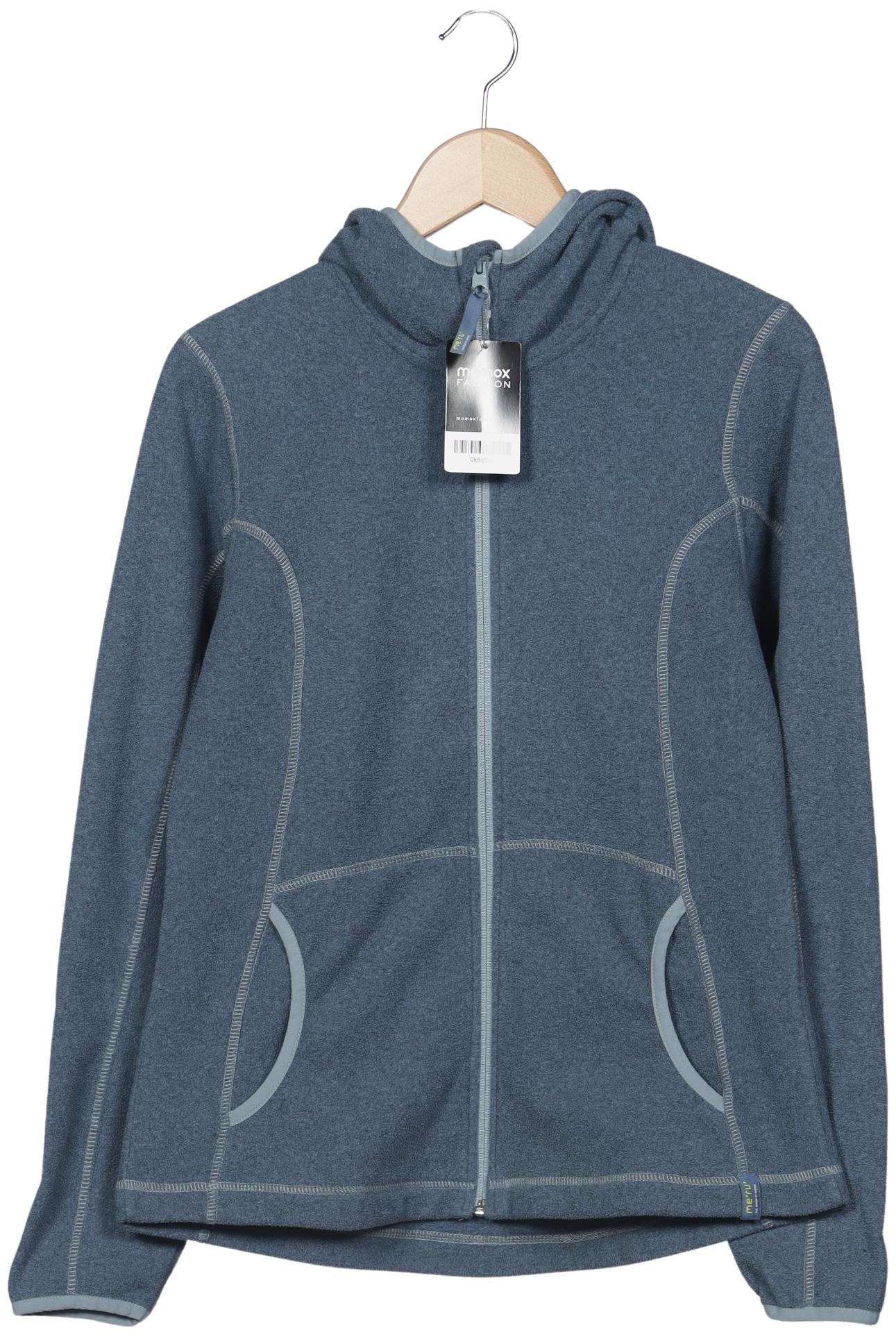 

meru Damen Kapuzenpullover, blau, Gr. 38