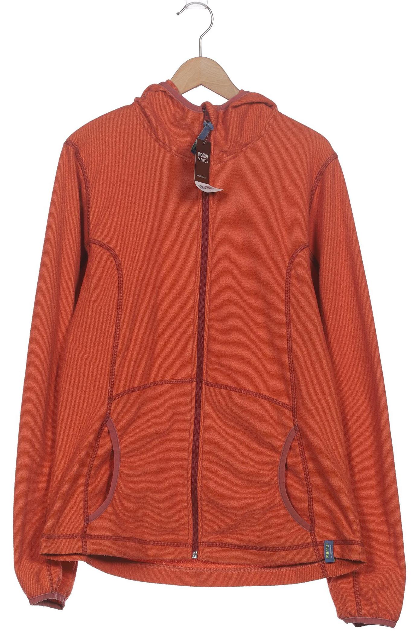 

meru Damen Kapuzenpullover, orange, Gr. 42
