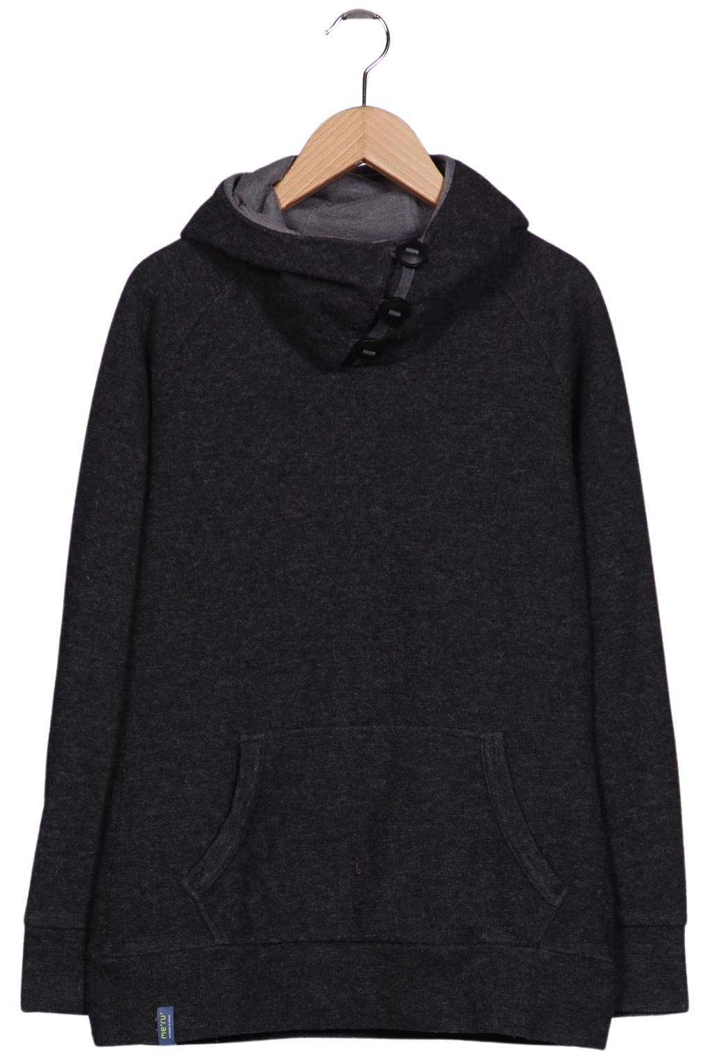 

meru Damen Kapuzenpullover, grau, Gr. 36
