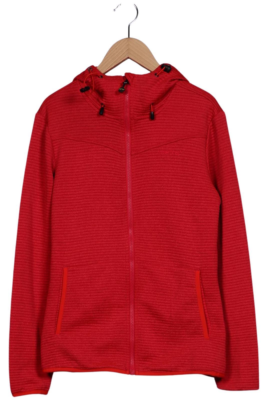 

meru Damen Kapuzenpullover, rot, Gr. 38