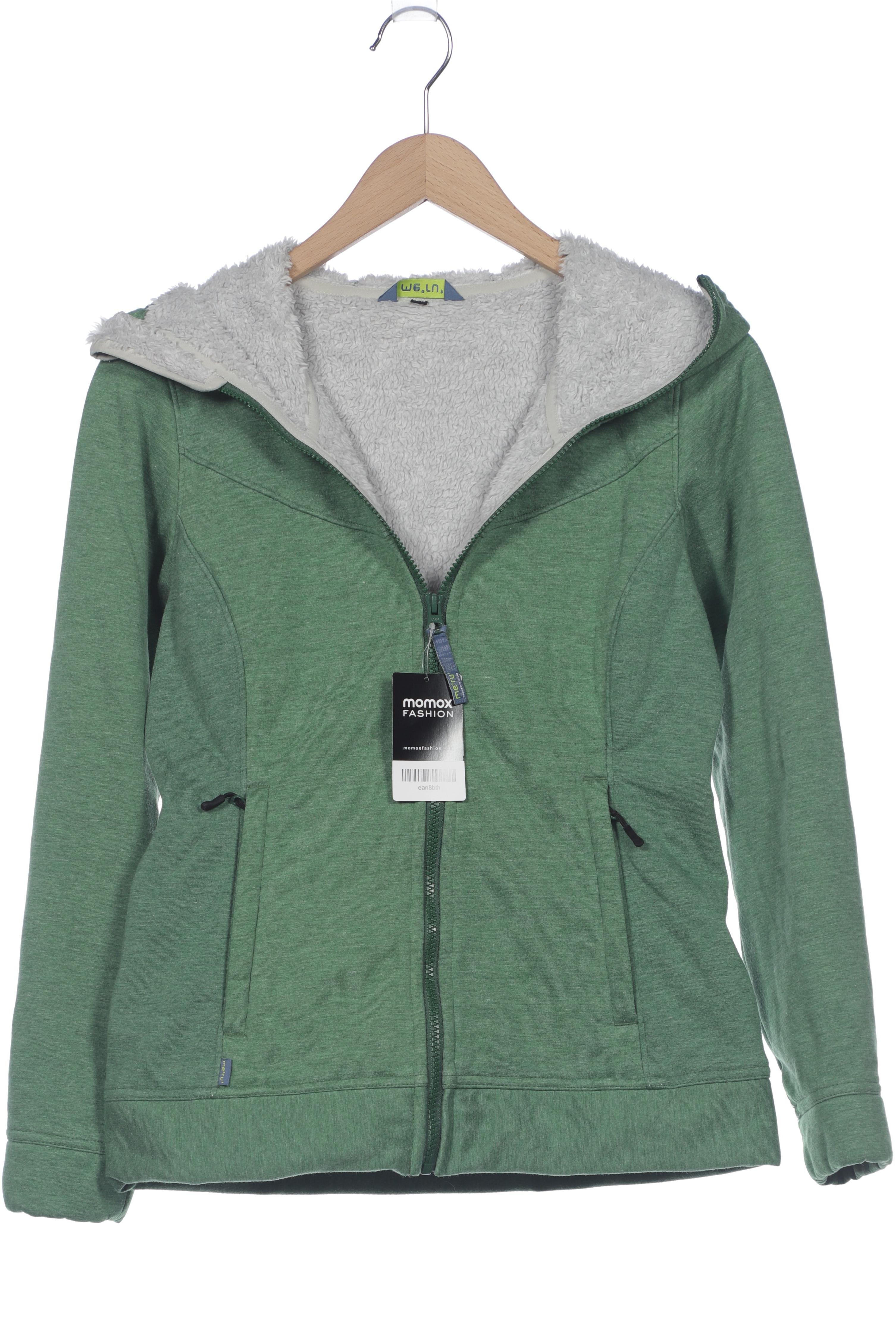 

meru Damen Kapuzenpullover, grün, Gr. 36