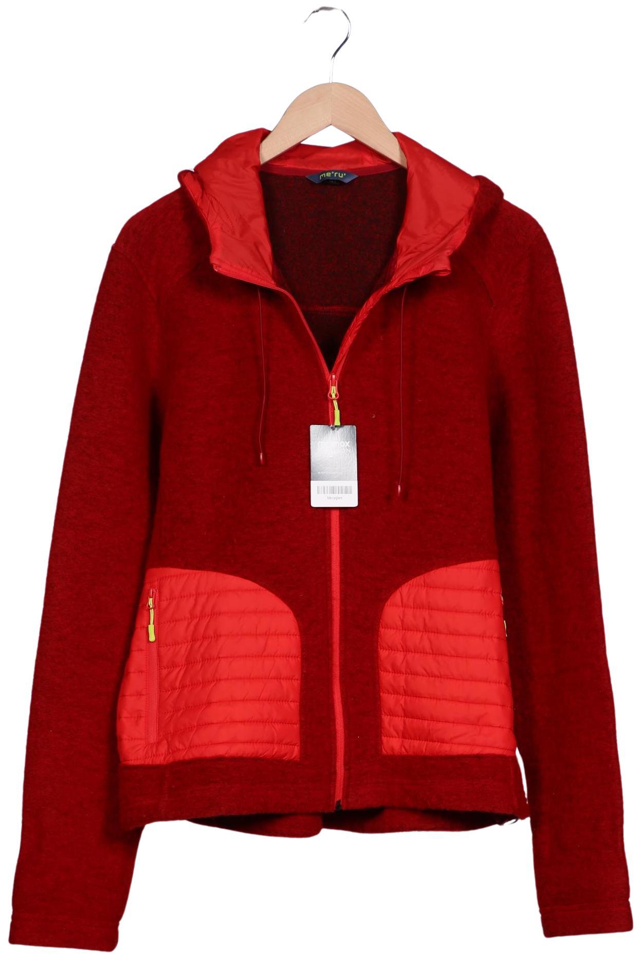 

meru Damen Kapuzenpullover, rot, Gr. 46