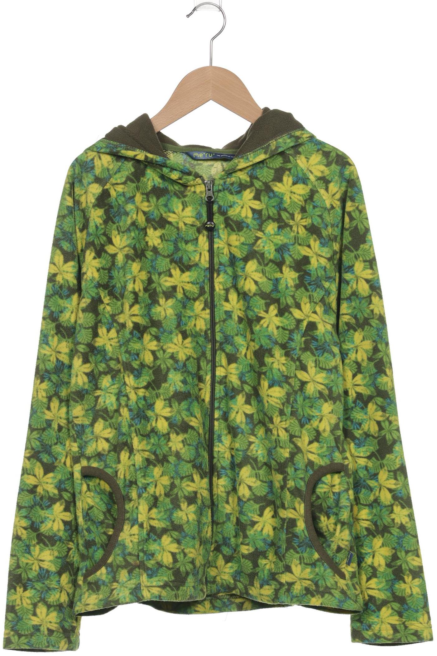 

meru Damen Kapuzenpullover, grün, Gr. 38
