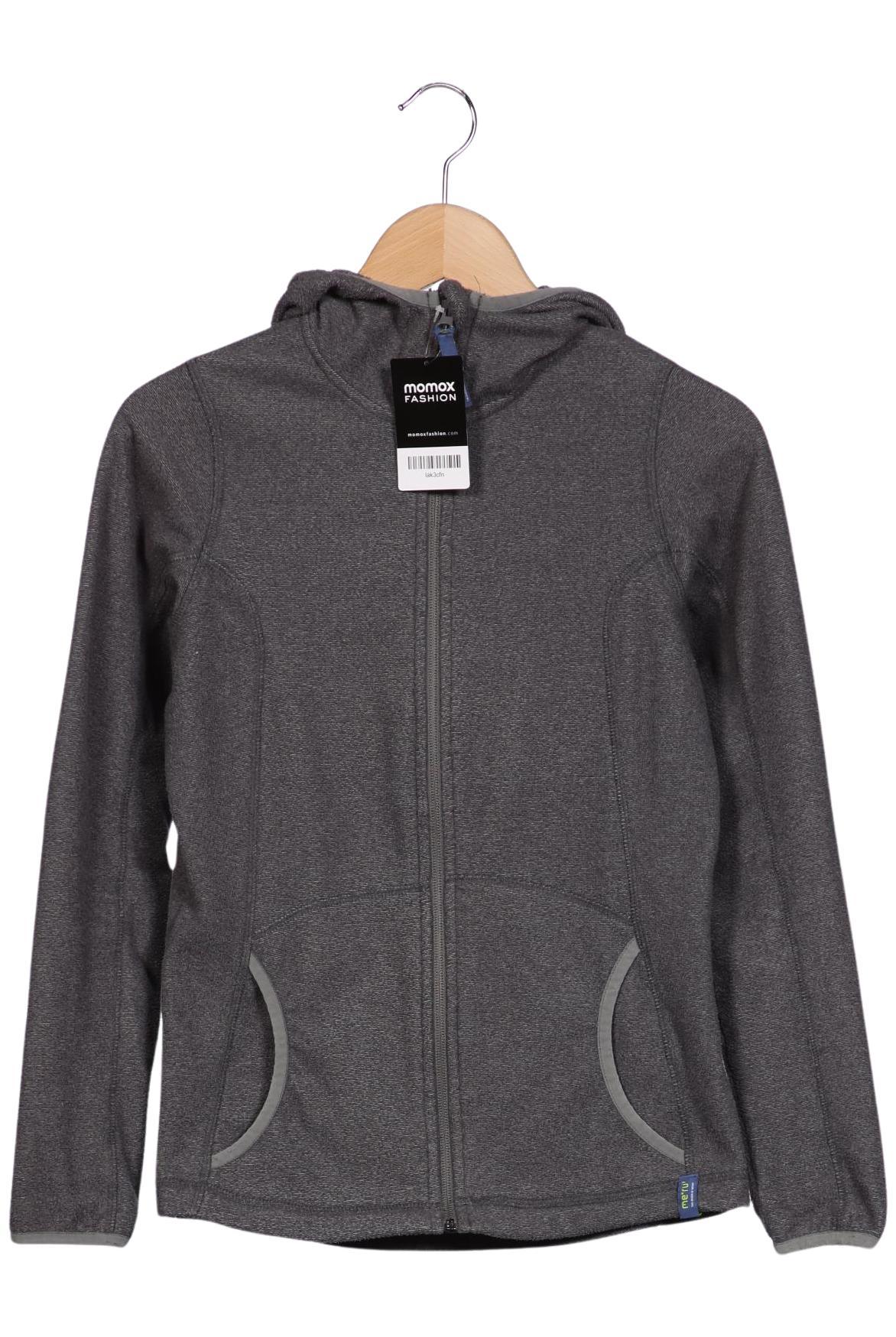 

meru Damen Kapuzenpullover, grau, Gr. 34