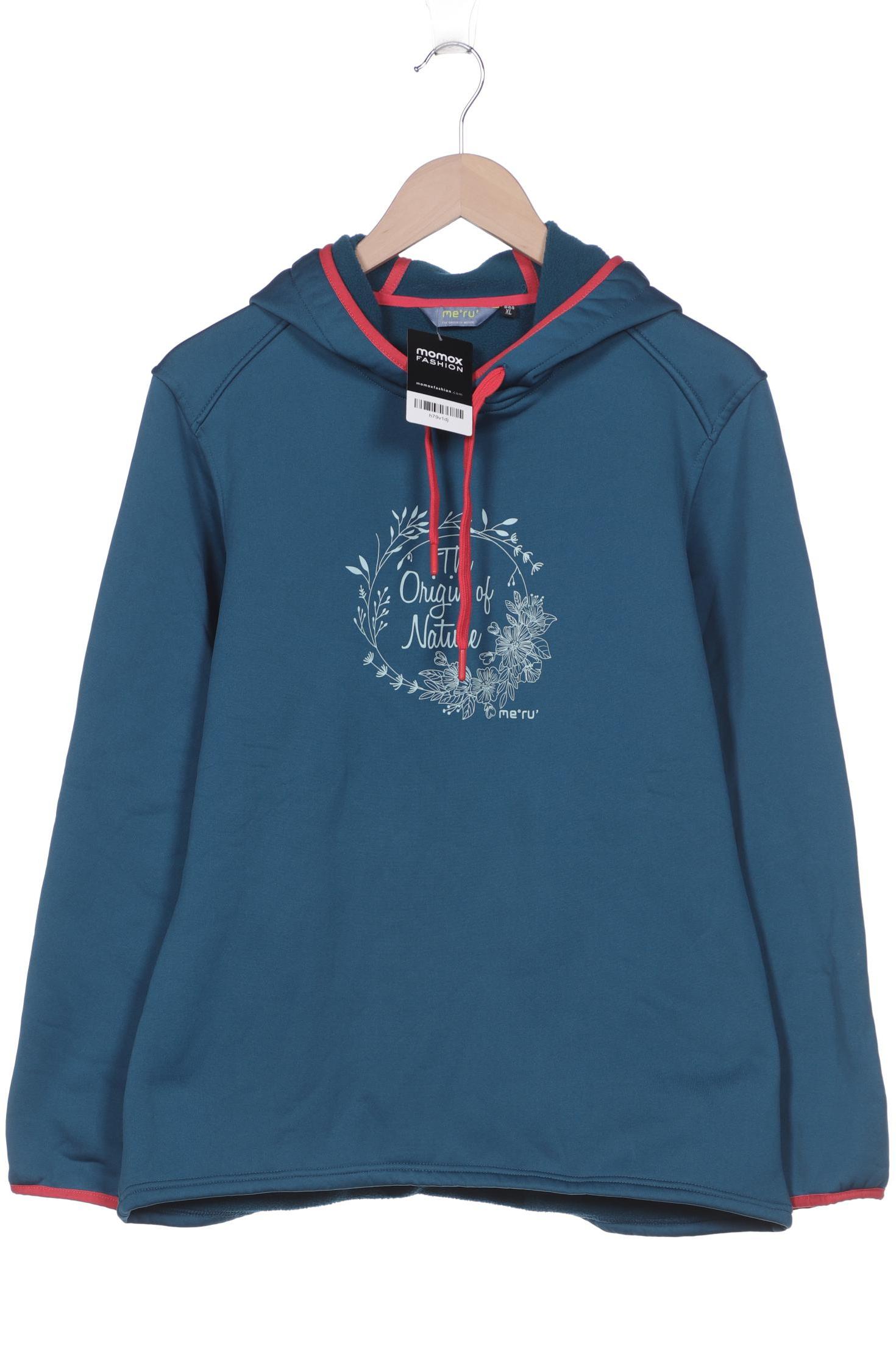 

meru Damen Kapuzenpullover, türkis, Gr. 44