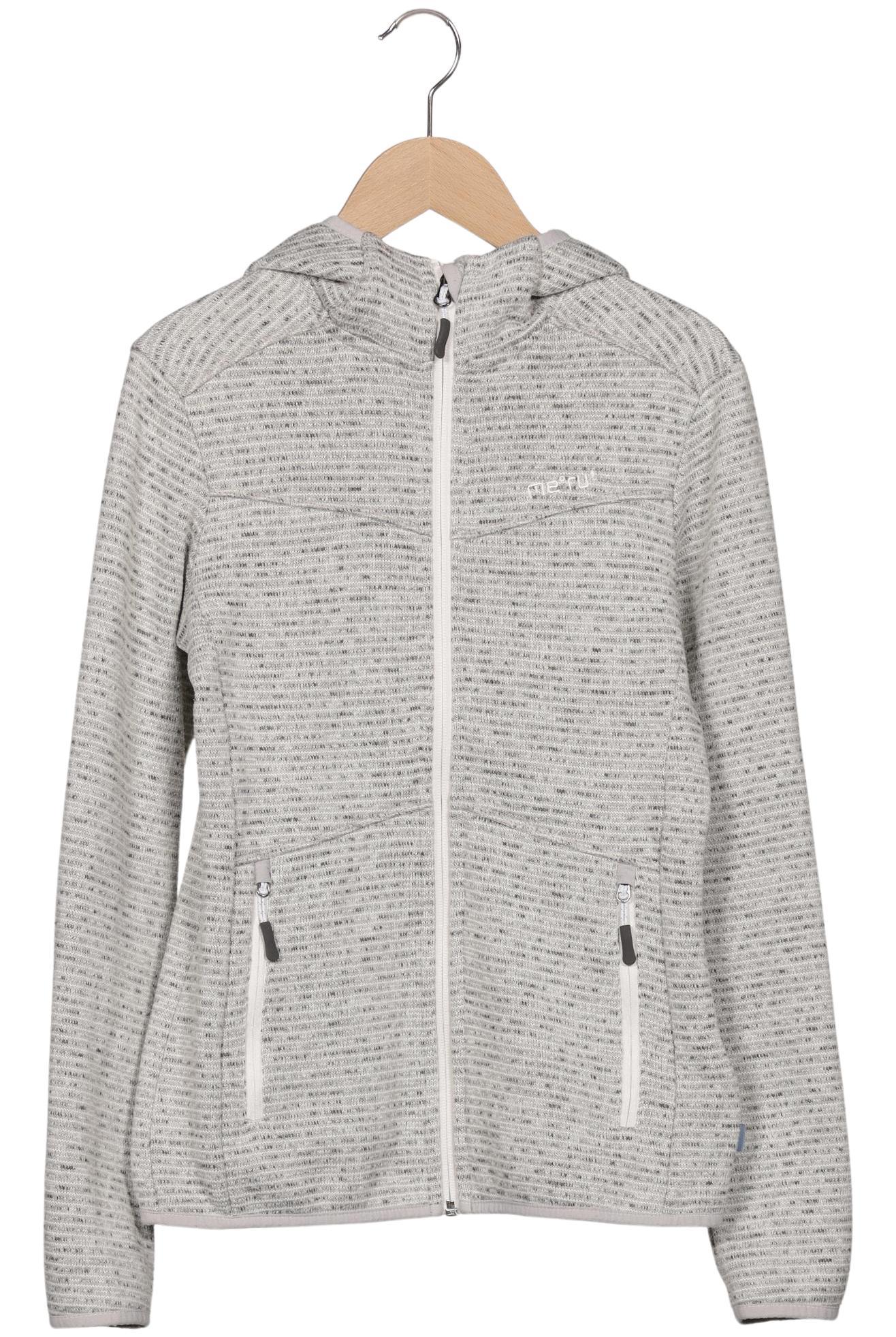

meru Damen Kapuzenpullover, grau, Gr. 34