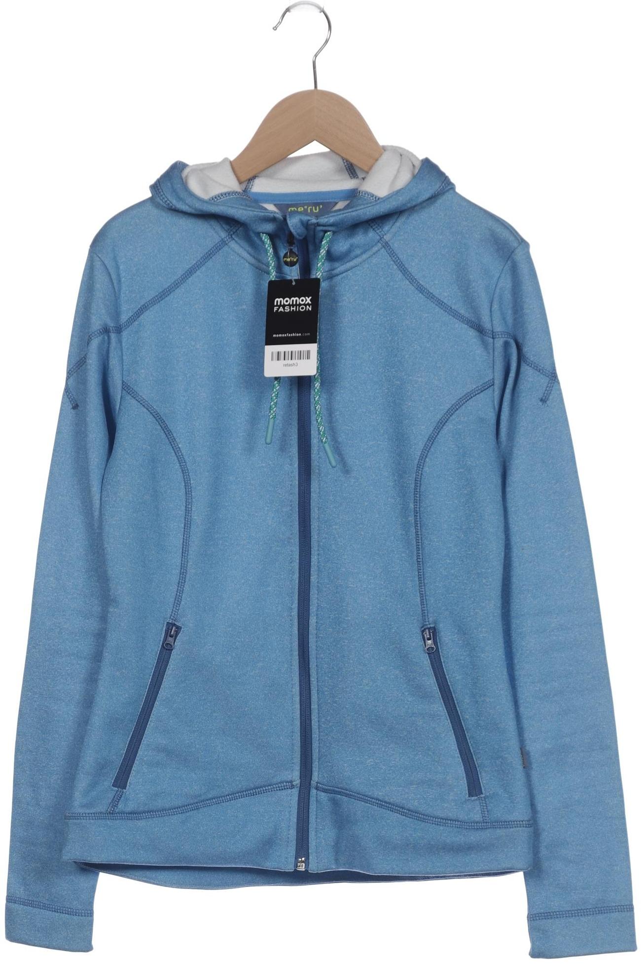 

meru Damen Kapuzenpullover, blau, Gr. 36