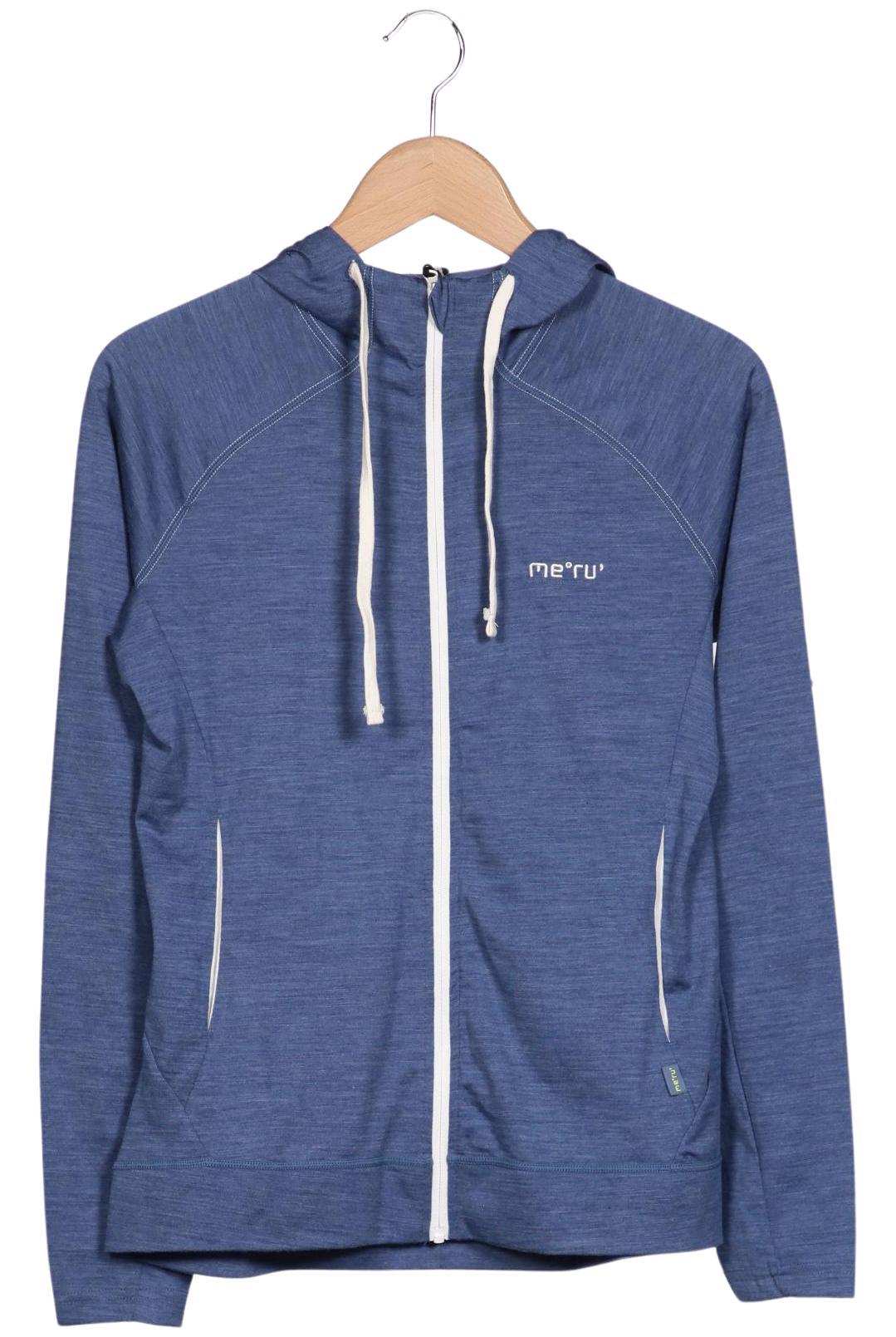 

meru Damen Kapuzenpullover, blau, Gr. 38
