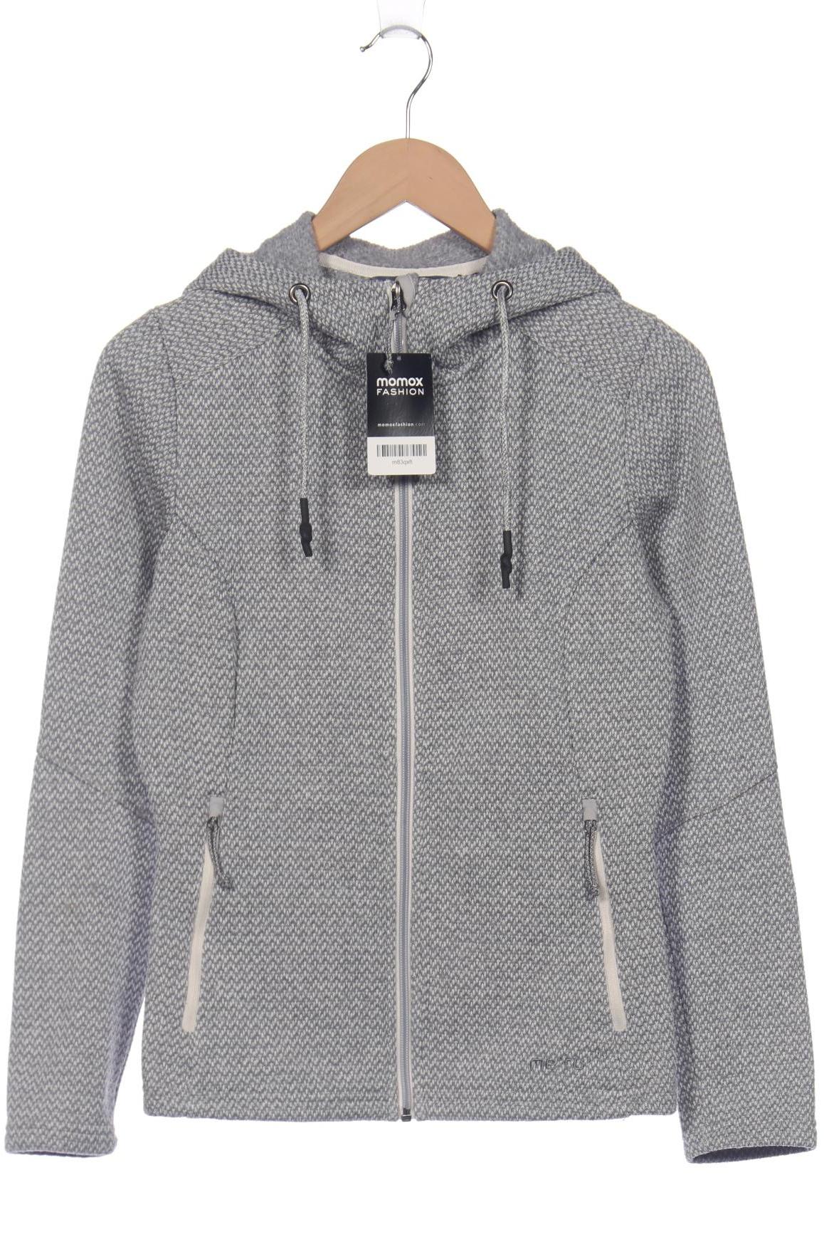 

meru Damen Kapuzenpullover, grau, Gr. 36