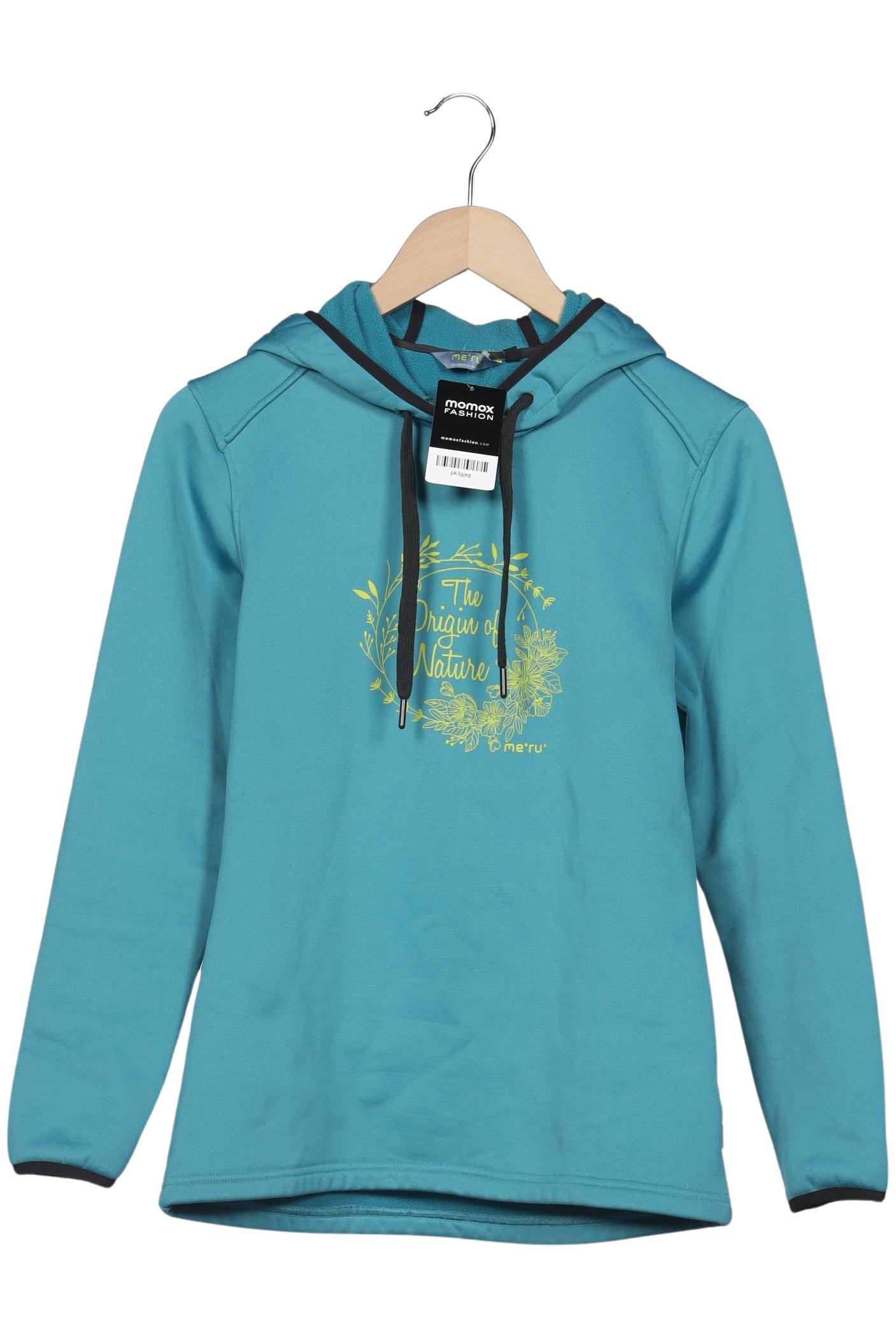 

meru Damen Kapuzenpullover, blau, Gr. 36