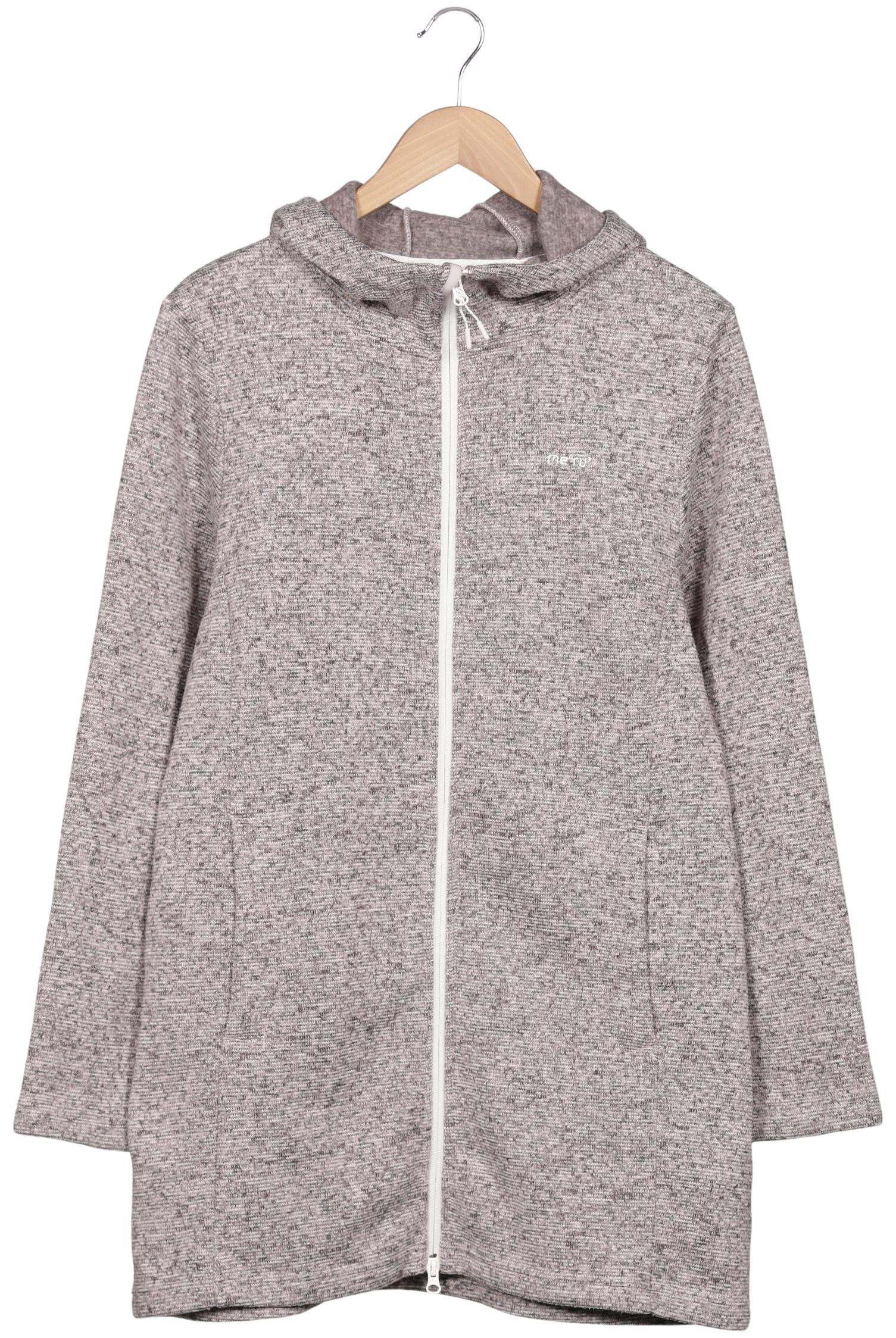 

meru Damen Kapuzenpullover, grau, Gr. 46