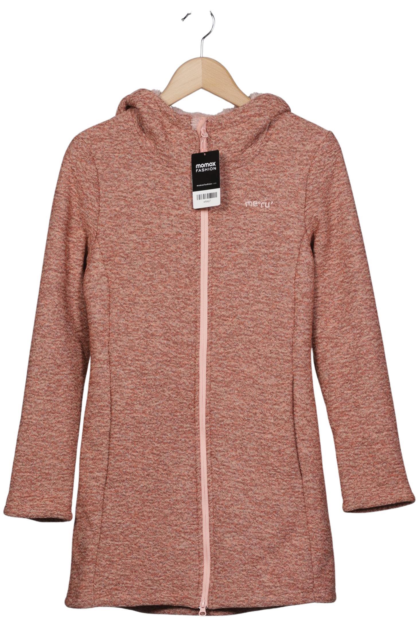 

meru Damen Kapuzenpullover, pink, Gr. 34