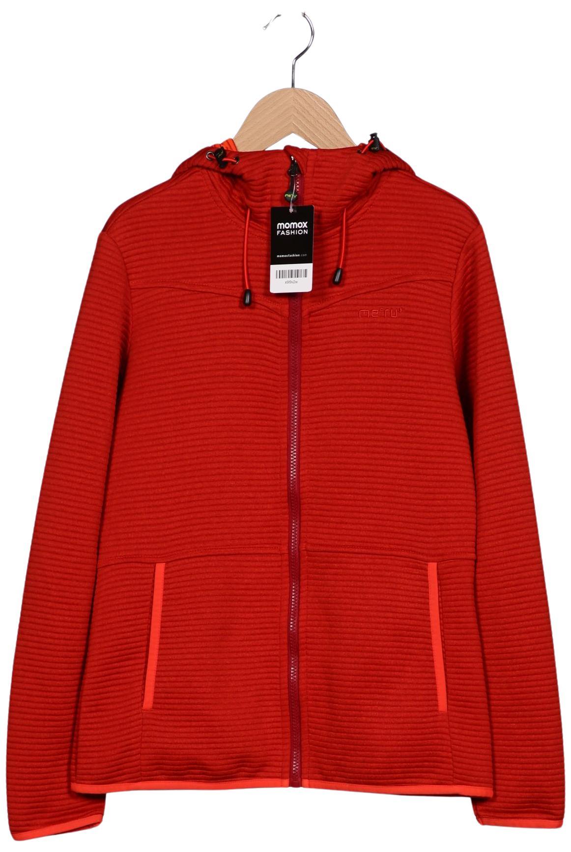 

meru Damen Kapuzenpullover, rot, Gr. 38