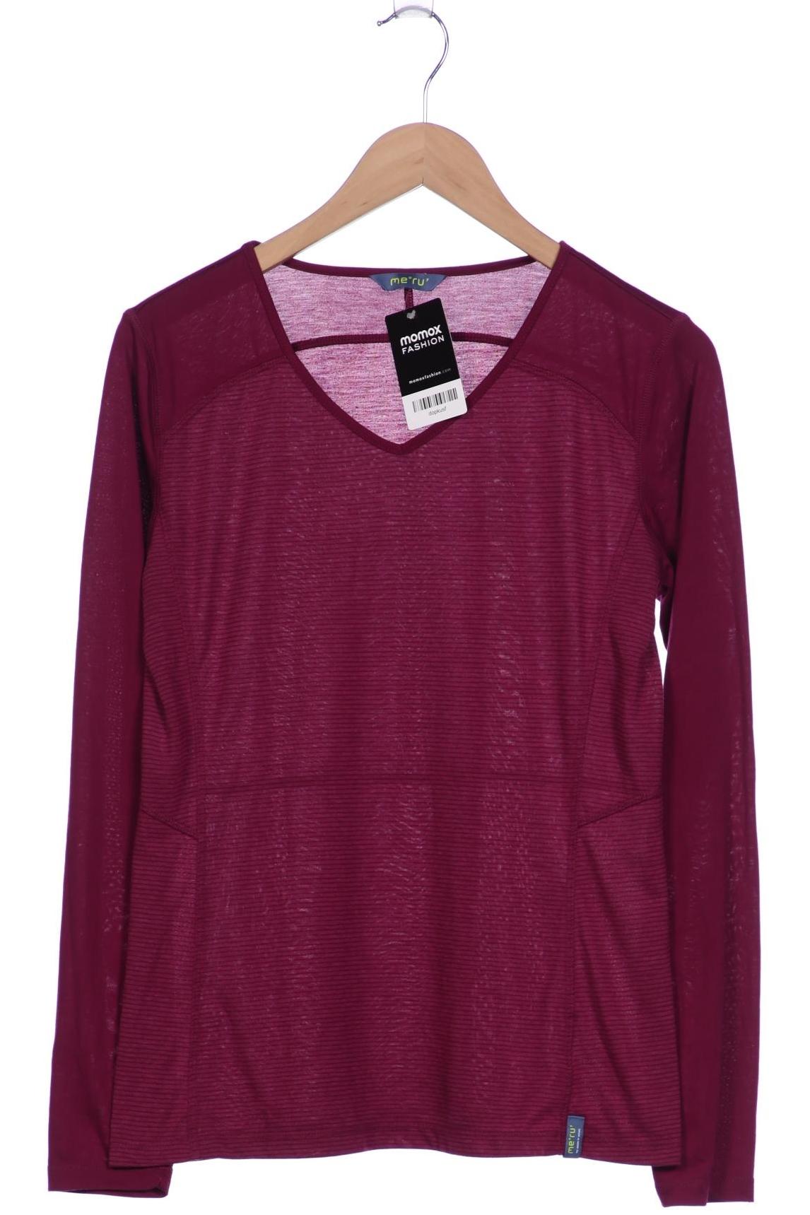 

meru Damen Langarmshirt, pink, Gr. 42